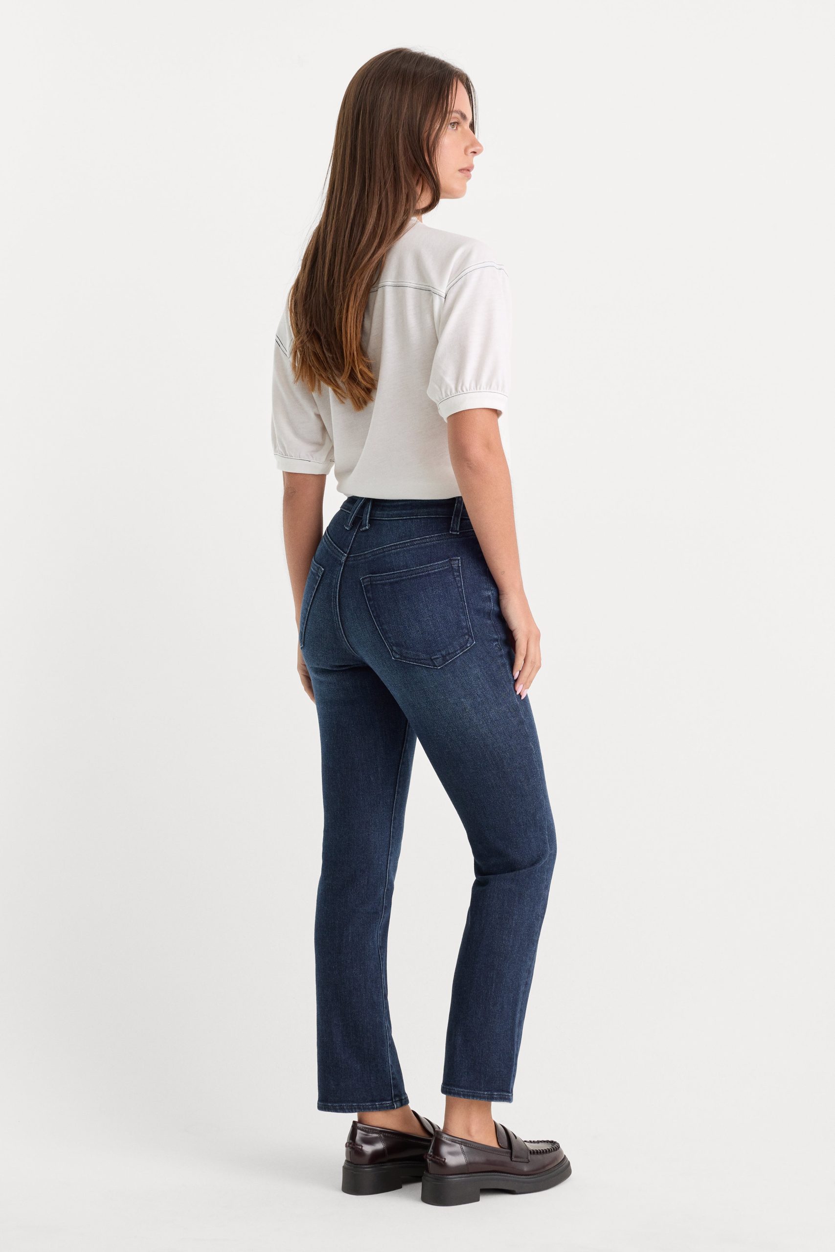 GOOD PETITE STRAIGHT JEANS | ATLAS BLUE - Image 5