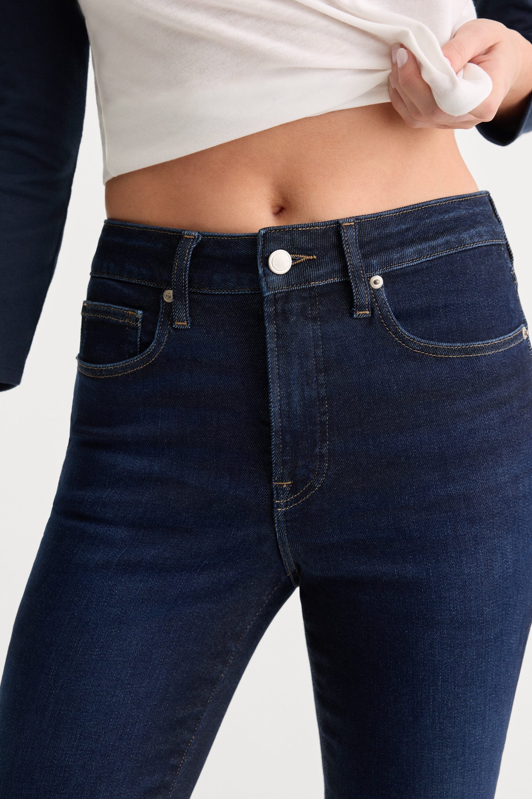 GOOD LEGS FLARE JEANS | INDIGO1308 - Image 4