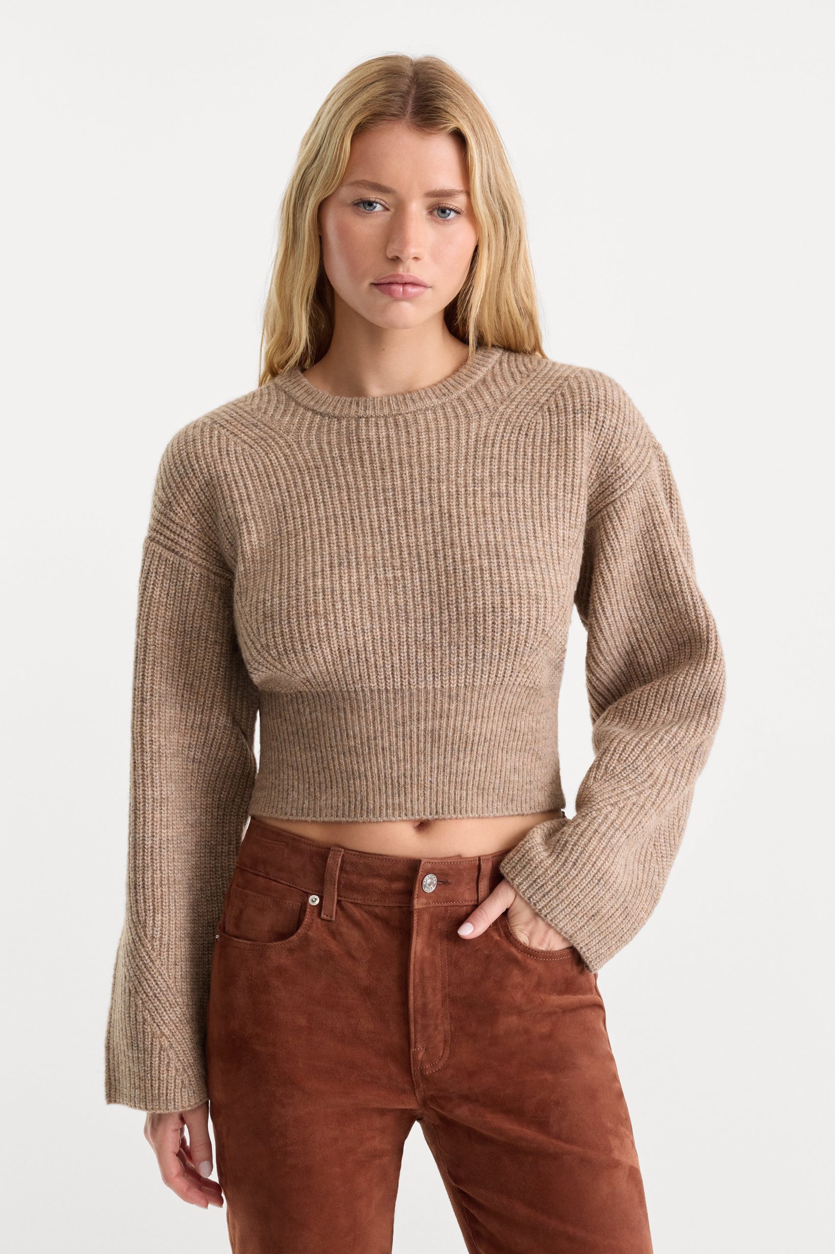 THE CHUNKY KNIT SWEATER | DUSK - Image 2