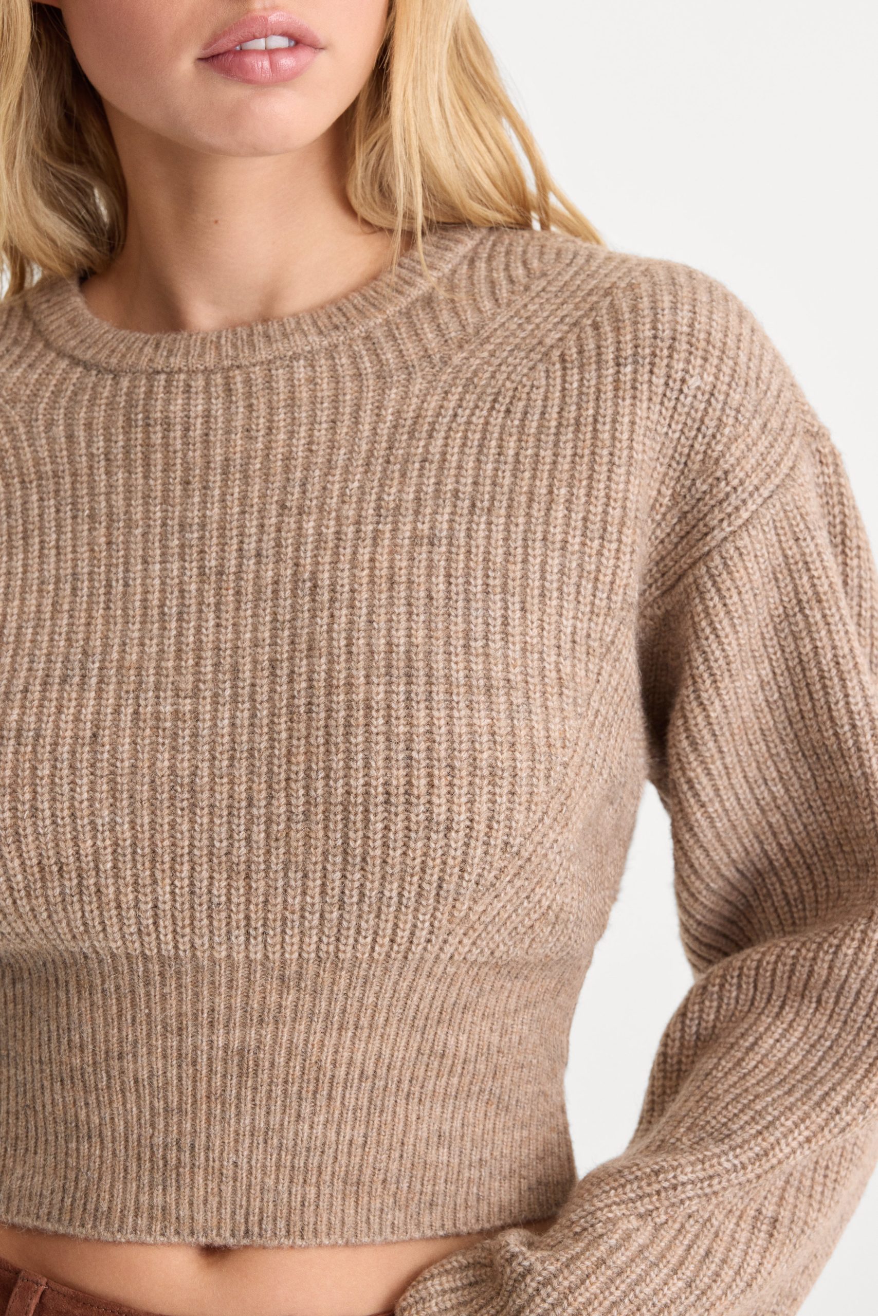 THE CHUNKY KNIT SWEATER | DUSK - Image 3