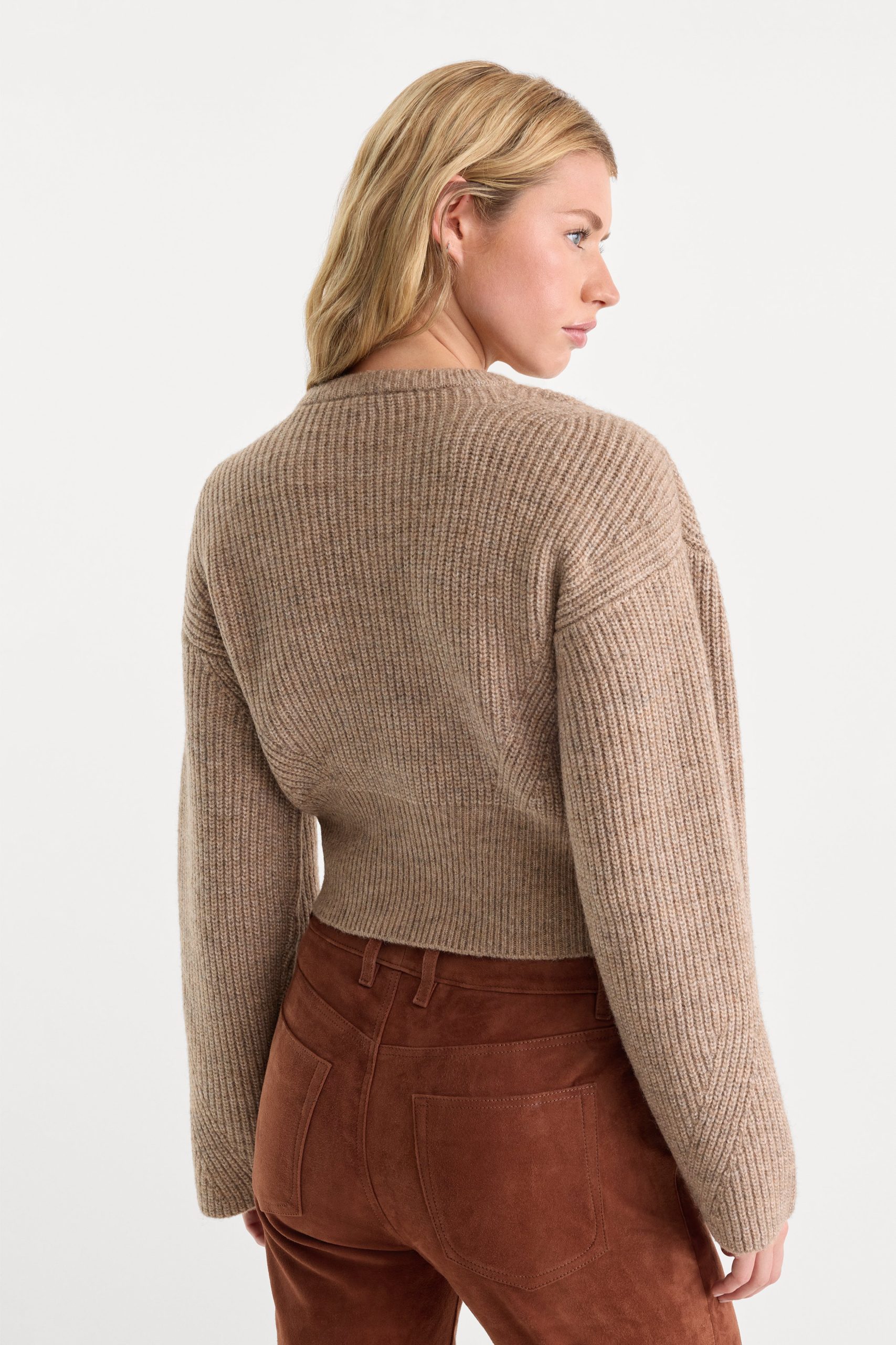 THE CHUNKY KNIT SWEATER | DUSK - Image 5