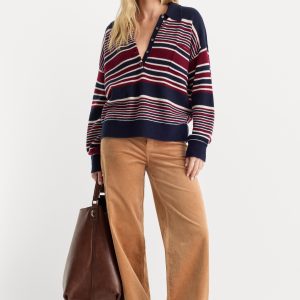 VINTAGE WIDE CORDUROY PANT | CAFE CLAY