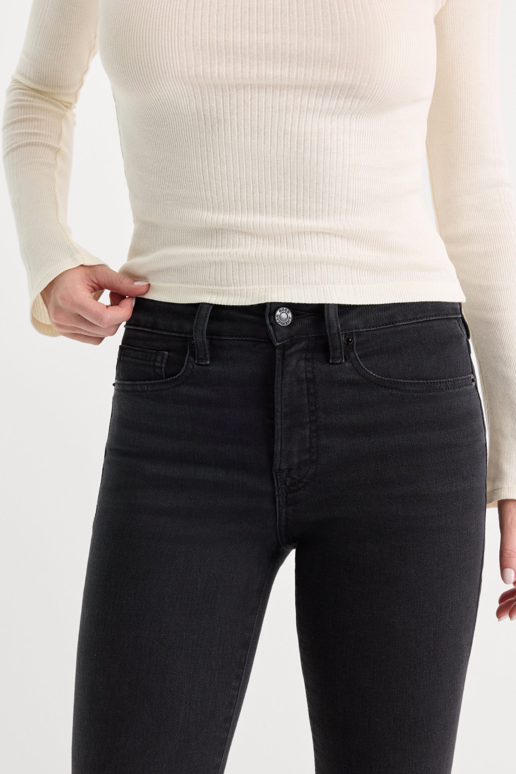 GOOD LEGS CROP MINI BOOT JEANS | TYRE - Image 4