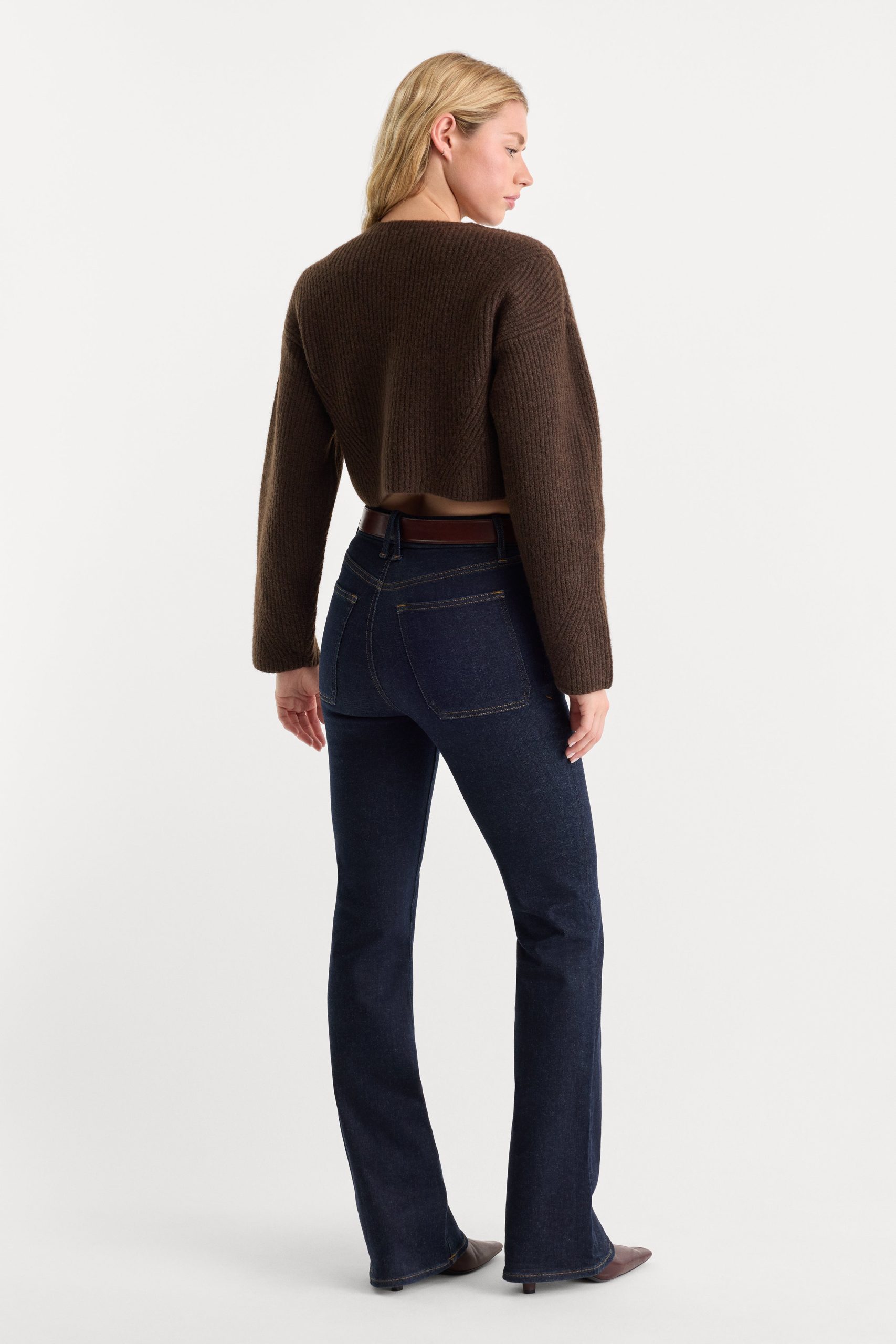ALWAYS FITS PATCH POCKET GOOD CLASSIC BOOTCUT JEANS | DENETHICBLUE04 - Image 5