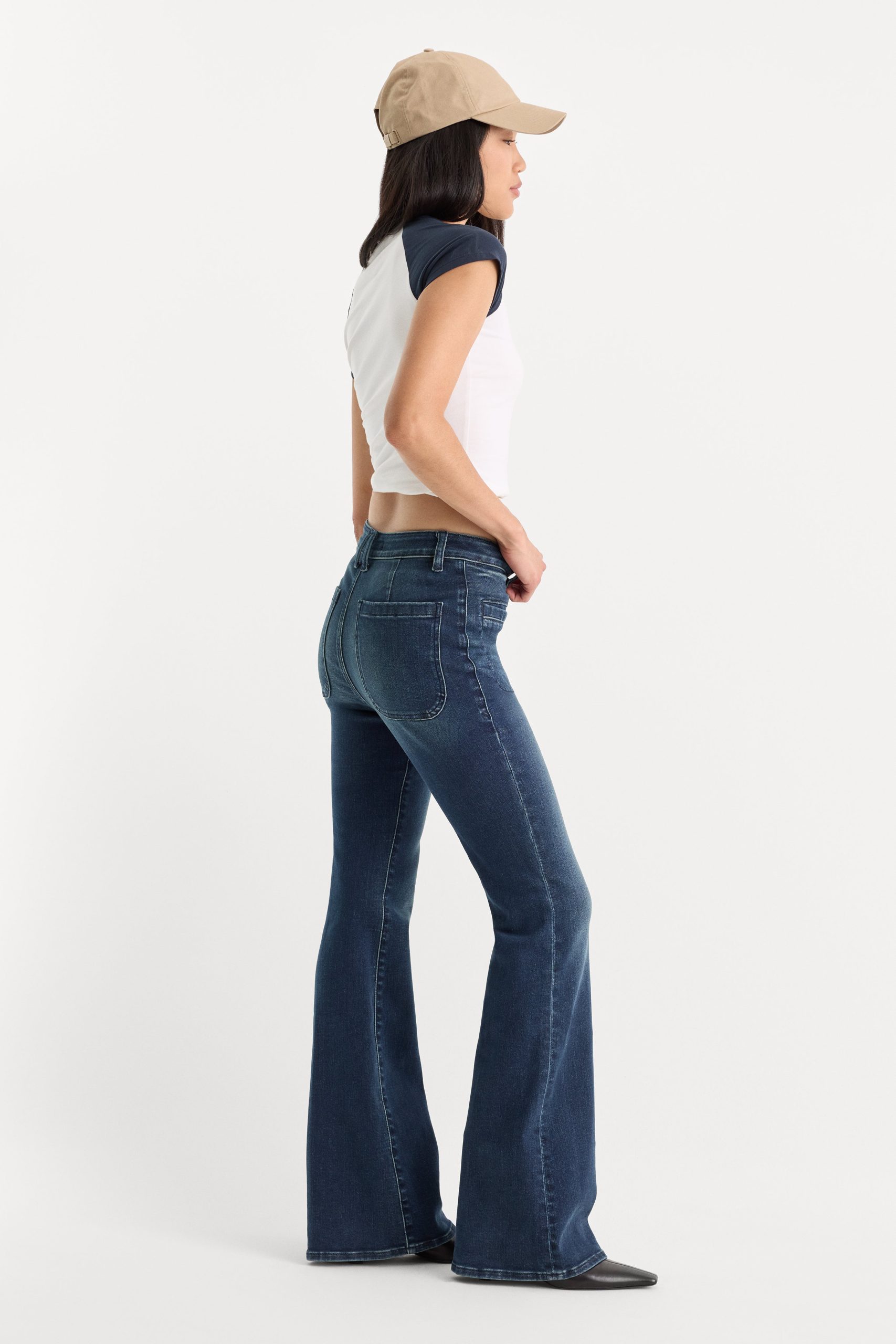 GOOD PETITE FLARE JEANS | LYRICAL - Image 2