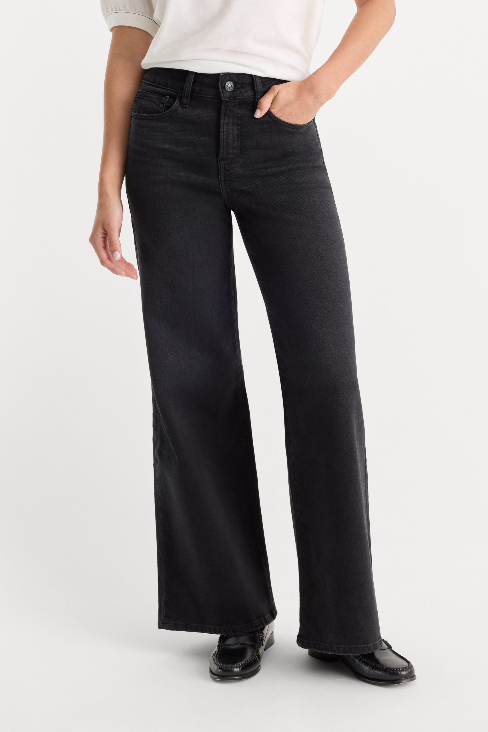 GOOD WAIST PALAZZO ANKLE JEANS | TYRE - Image 2