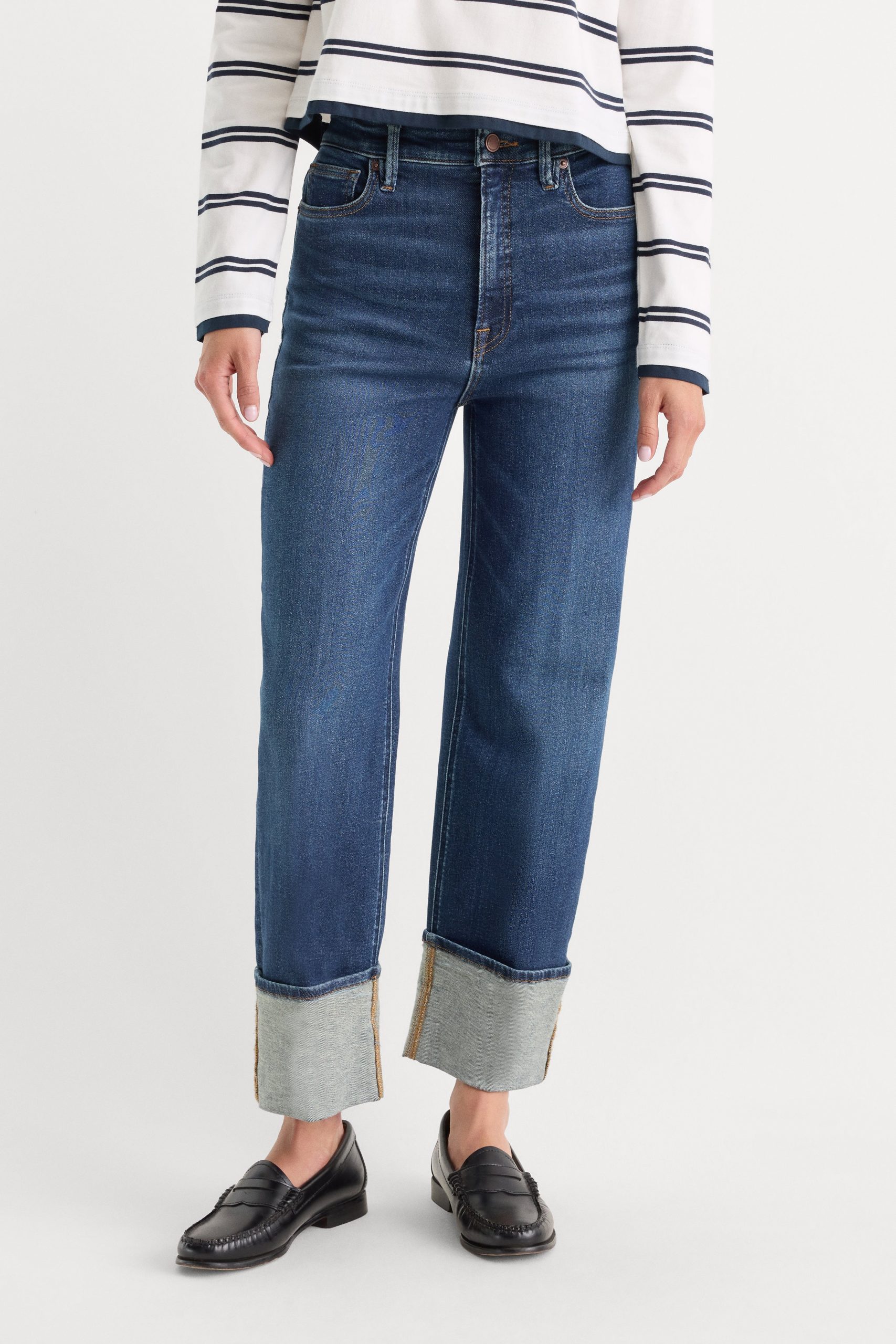 GOOD TRUE STRAIGHT JEANS | INDIGO1230 - Image 2