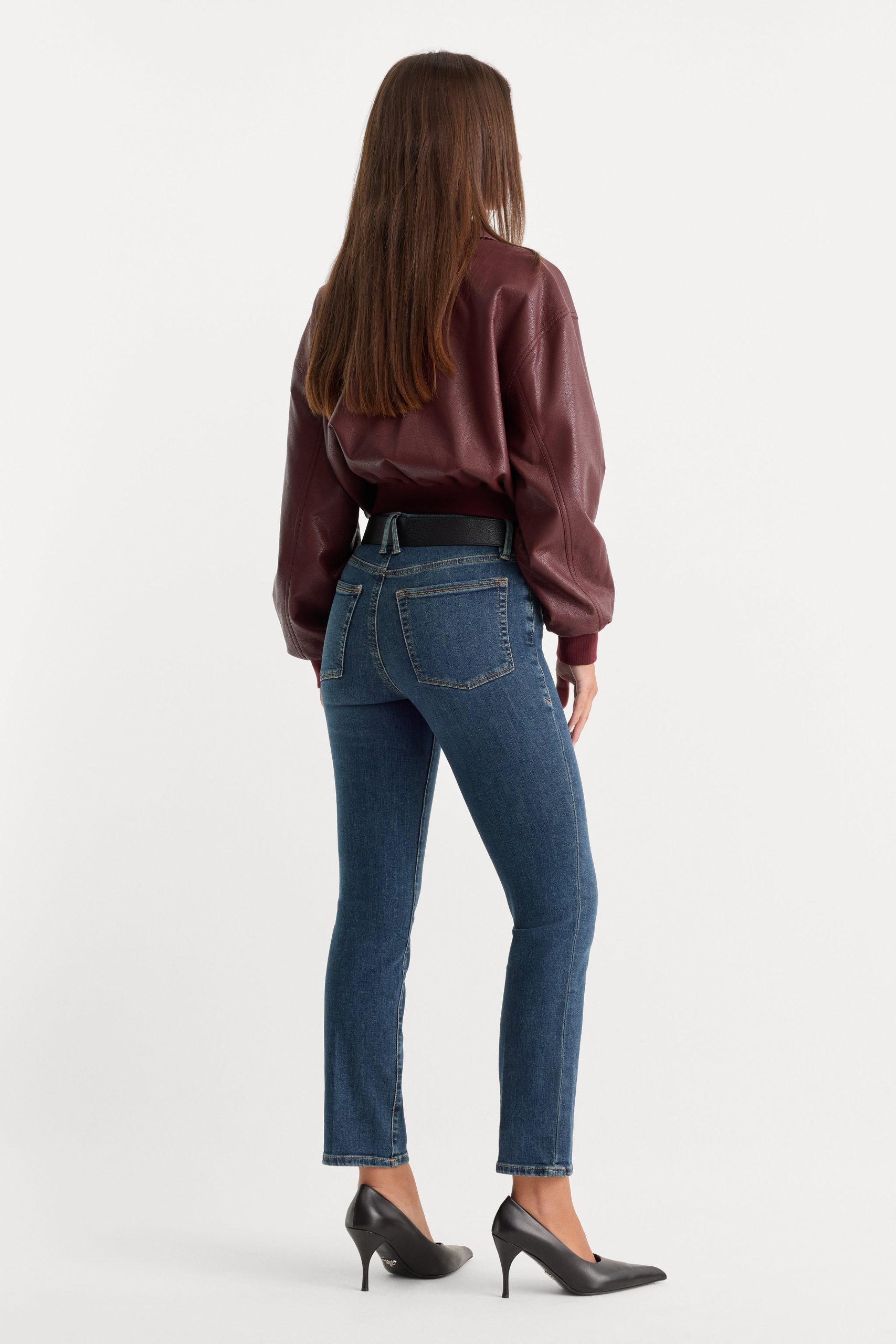 GOOD LEGS STRAIGHT JEANS | BLUE004 - Image 5