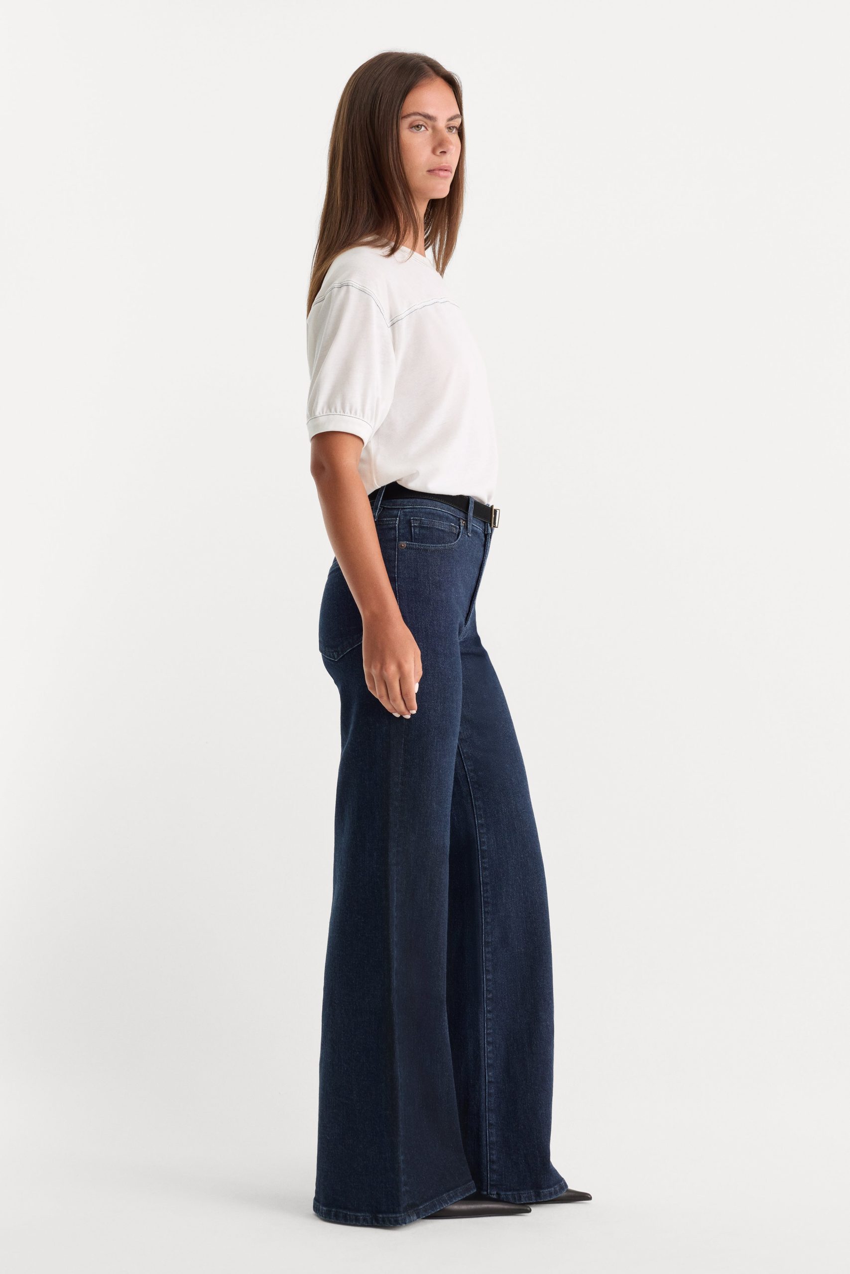 GOOD PETITE PALAZZO JEANS | INDIGO1153 - Image 2