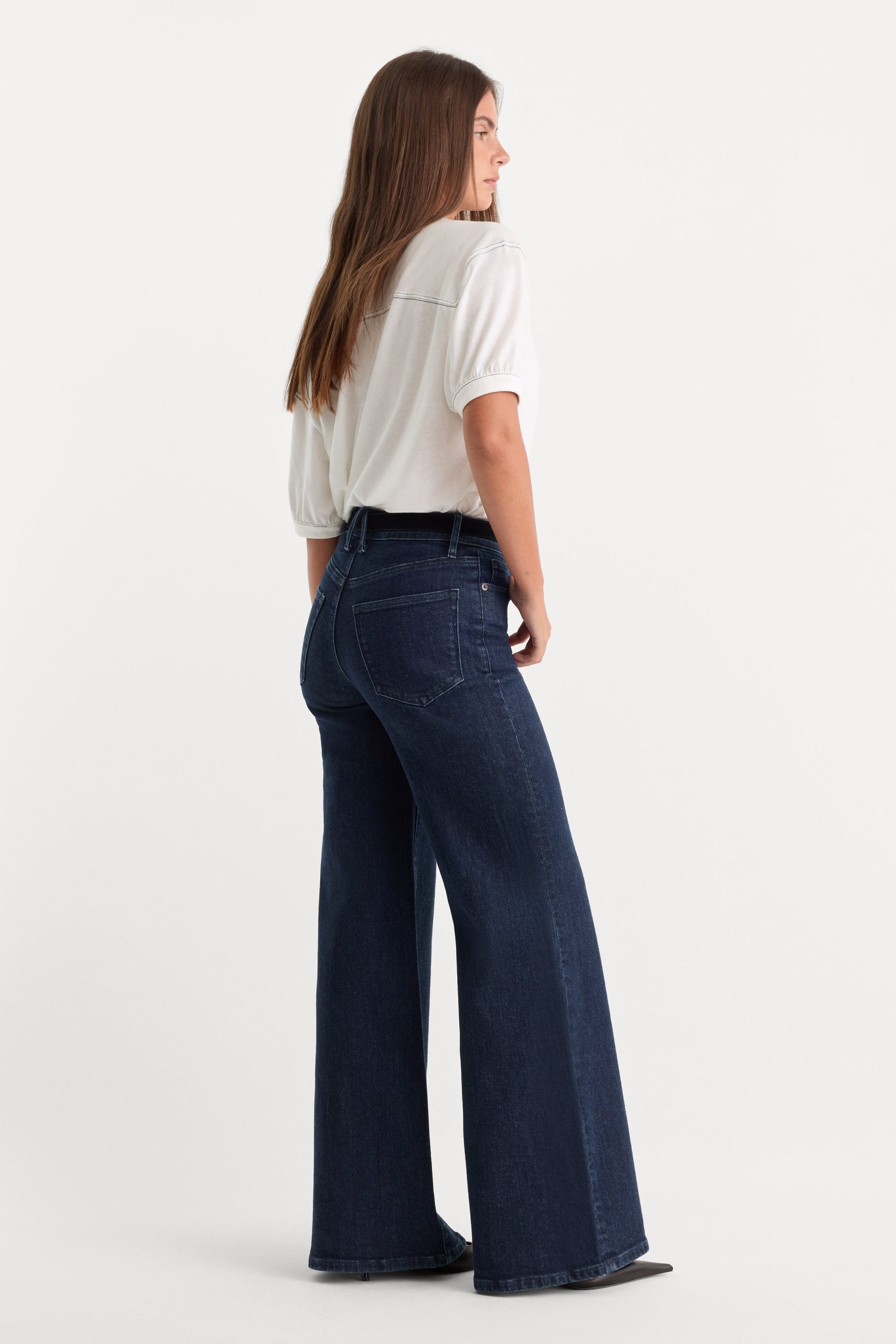 GOOD PETITE PALAZZO JEANS | INDIGO1153 - Image 4