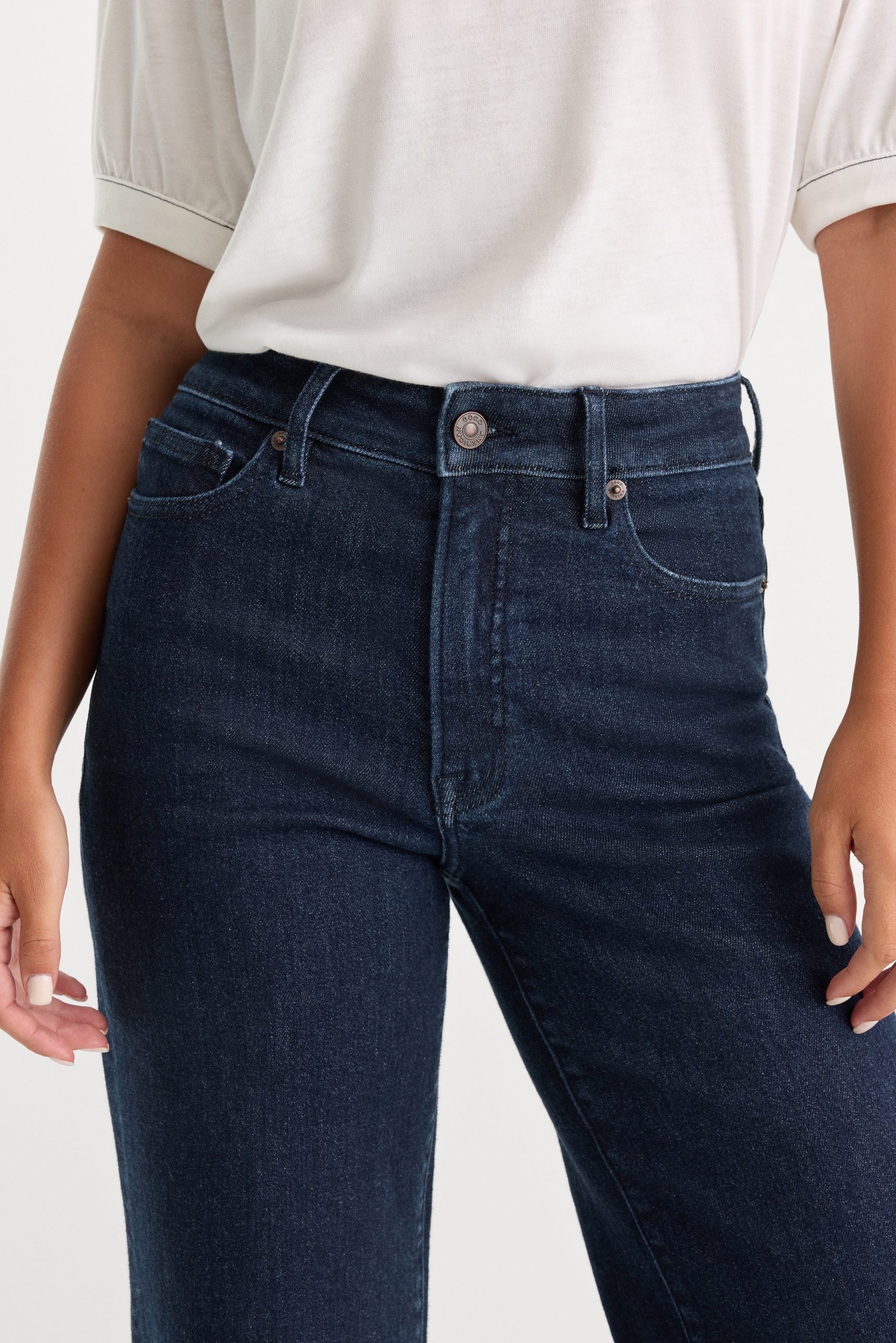 GOOD WAIST PALAZZO JEANS | INDIGO1153 - Image 4