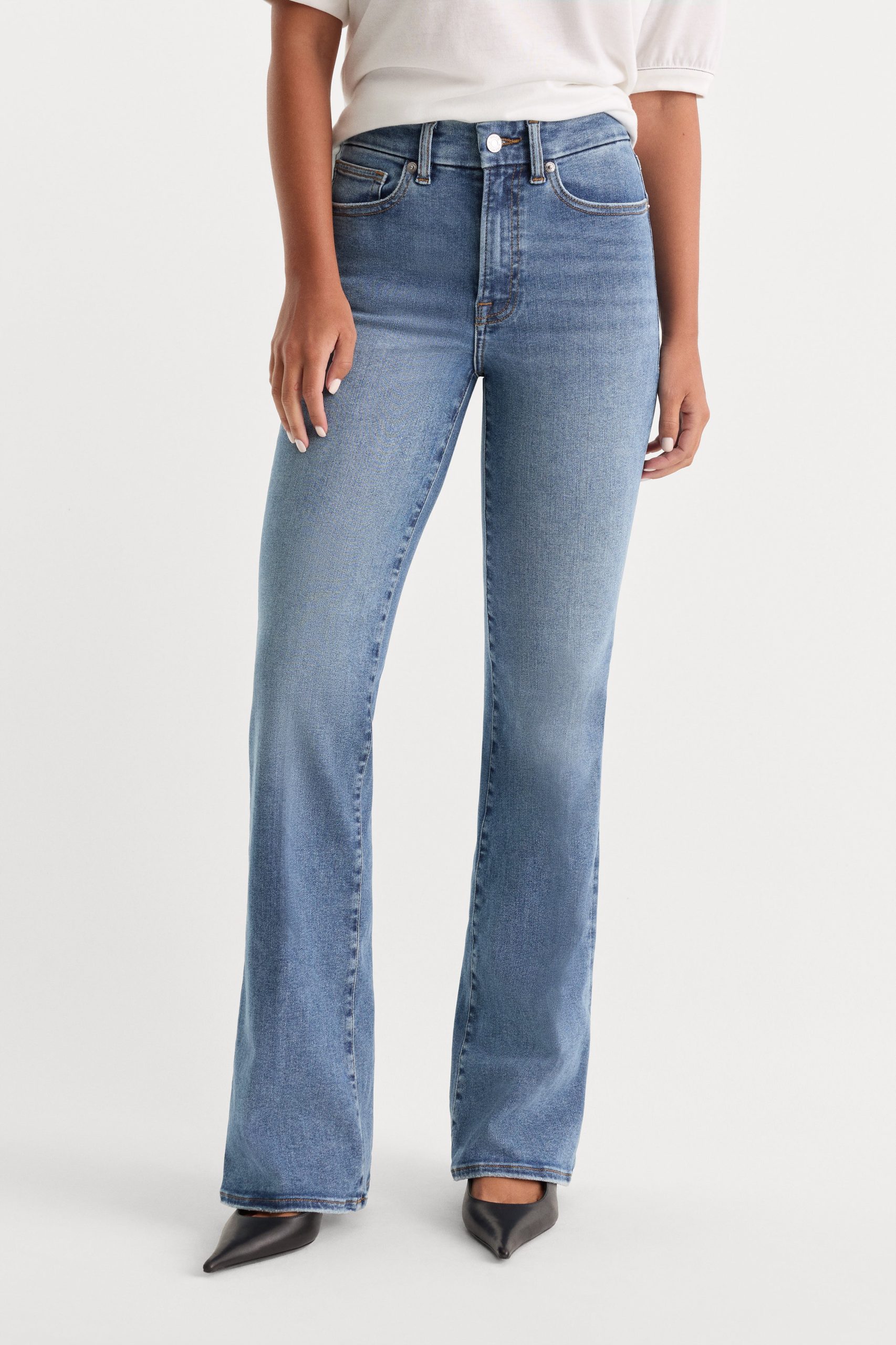 ALWAYS FITS GOOD CLASSIC BOOTCUT JEANS | INDIGO316 - Image 2