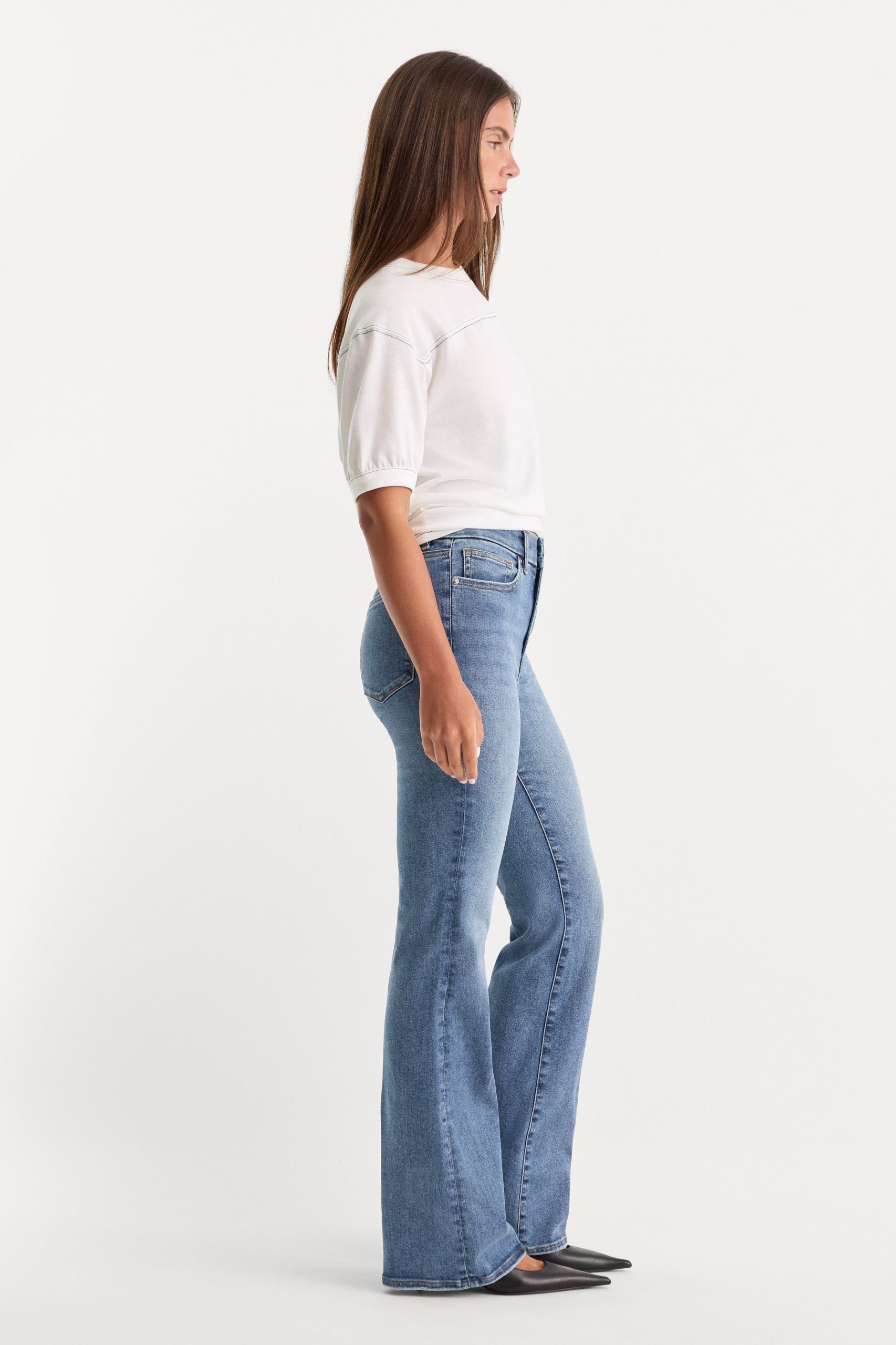 ALWAYS FITS GOOD CLASSIC BOOTCUT JEANS | INDIGO316 - Image 3