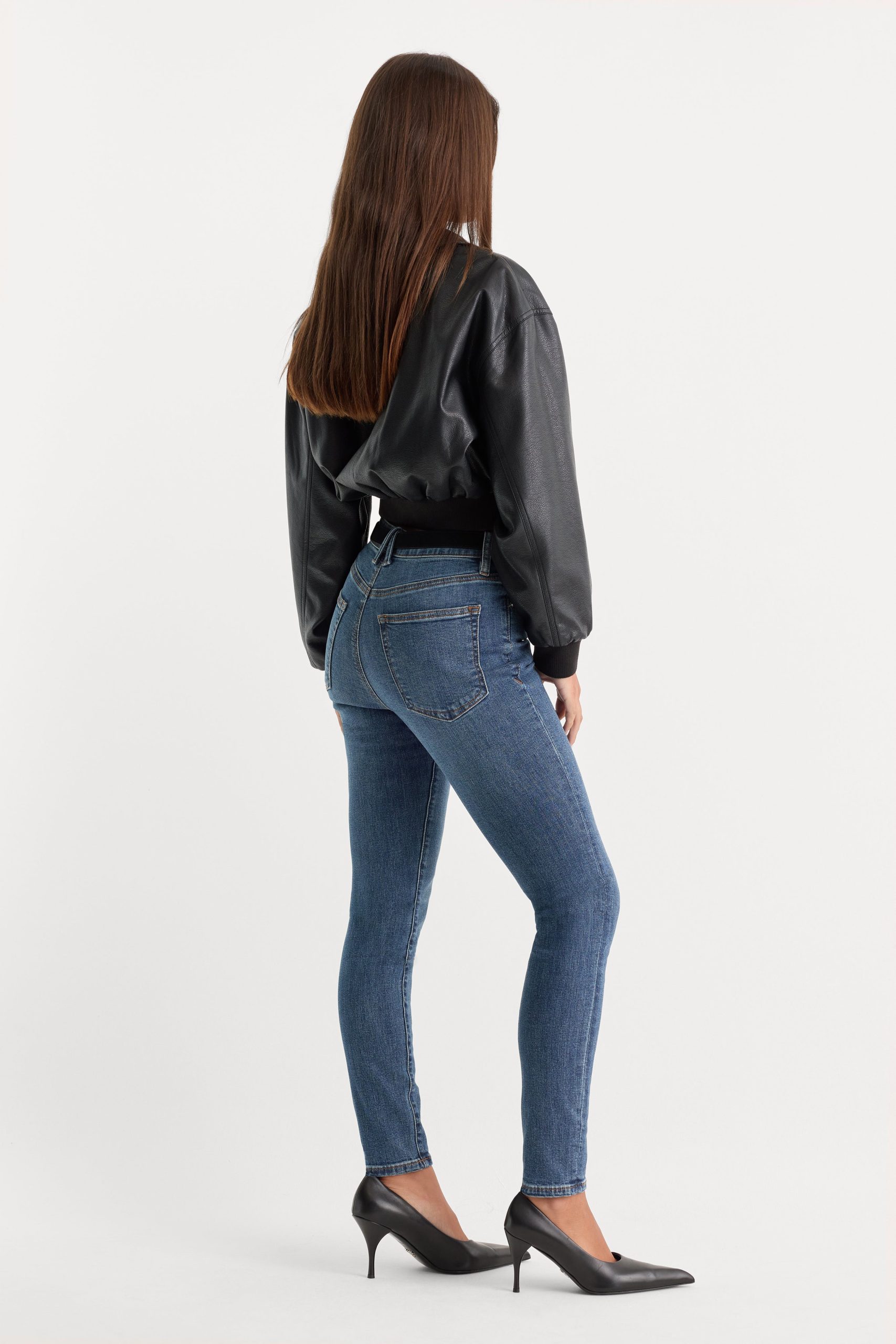GOOD LEGS SKINNY JEANS | BLUE004 - Image 6