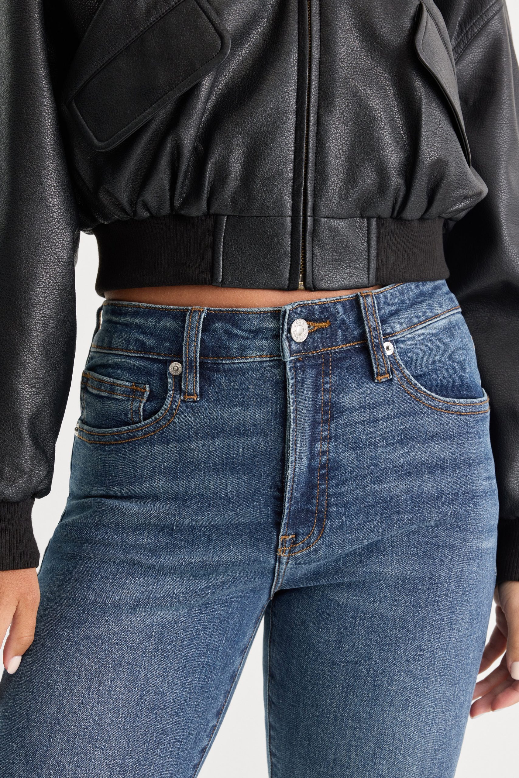 GOOD LEGS SKINNY JEANS | BLUE004 - Image 3