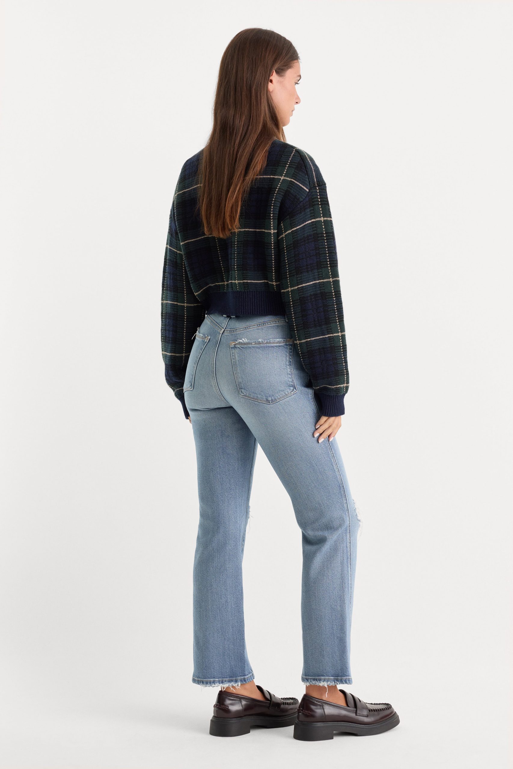 SOFT TECH GOOD CURVE STRAIGHT JEANS | INDIGO1072 - Image 5