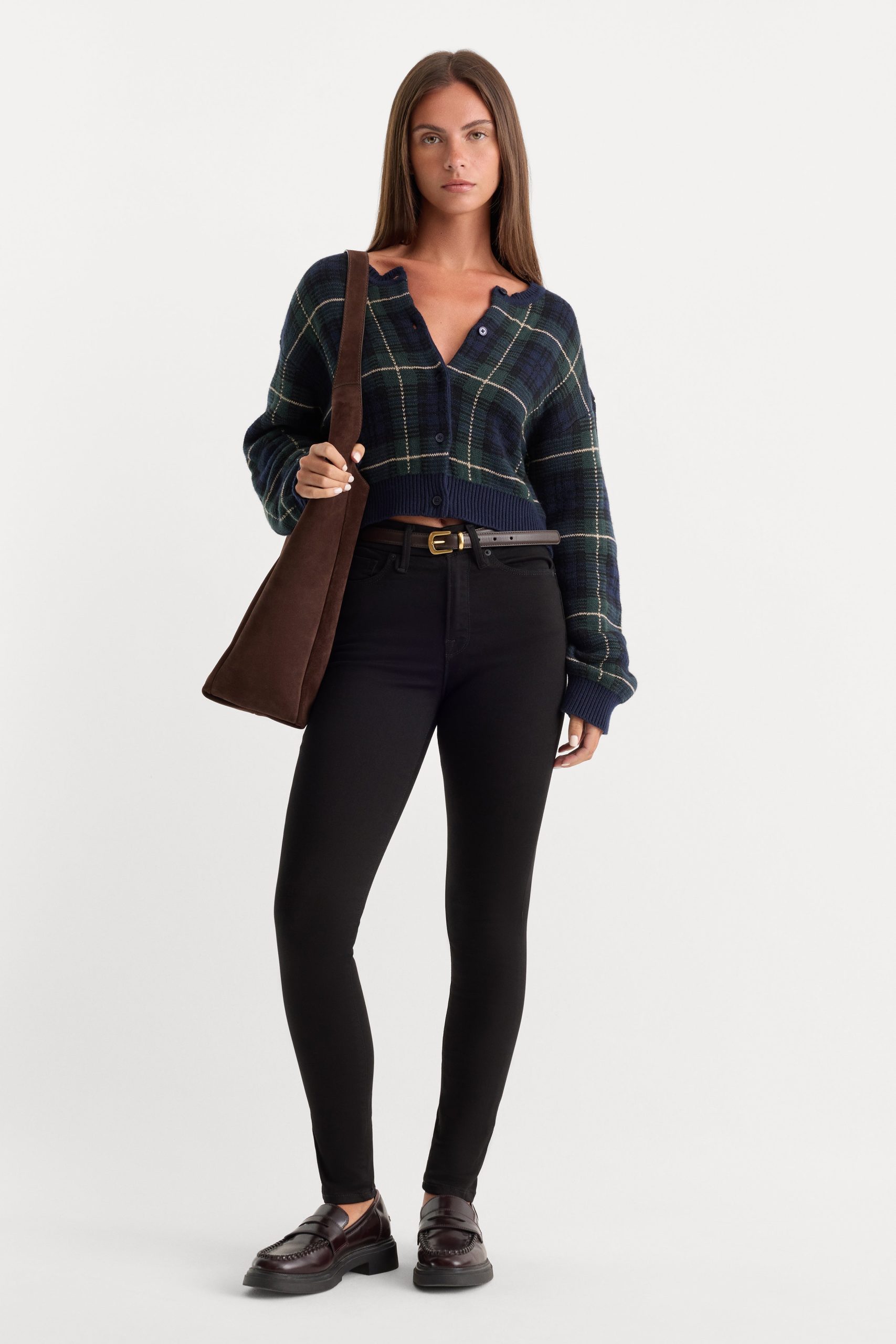 NEVER FADE GOOD LEGS SKINNY JEANS | BLACK