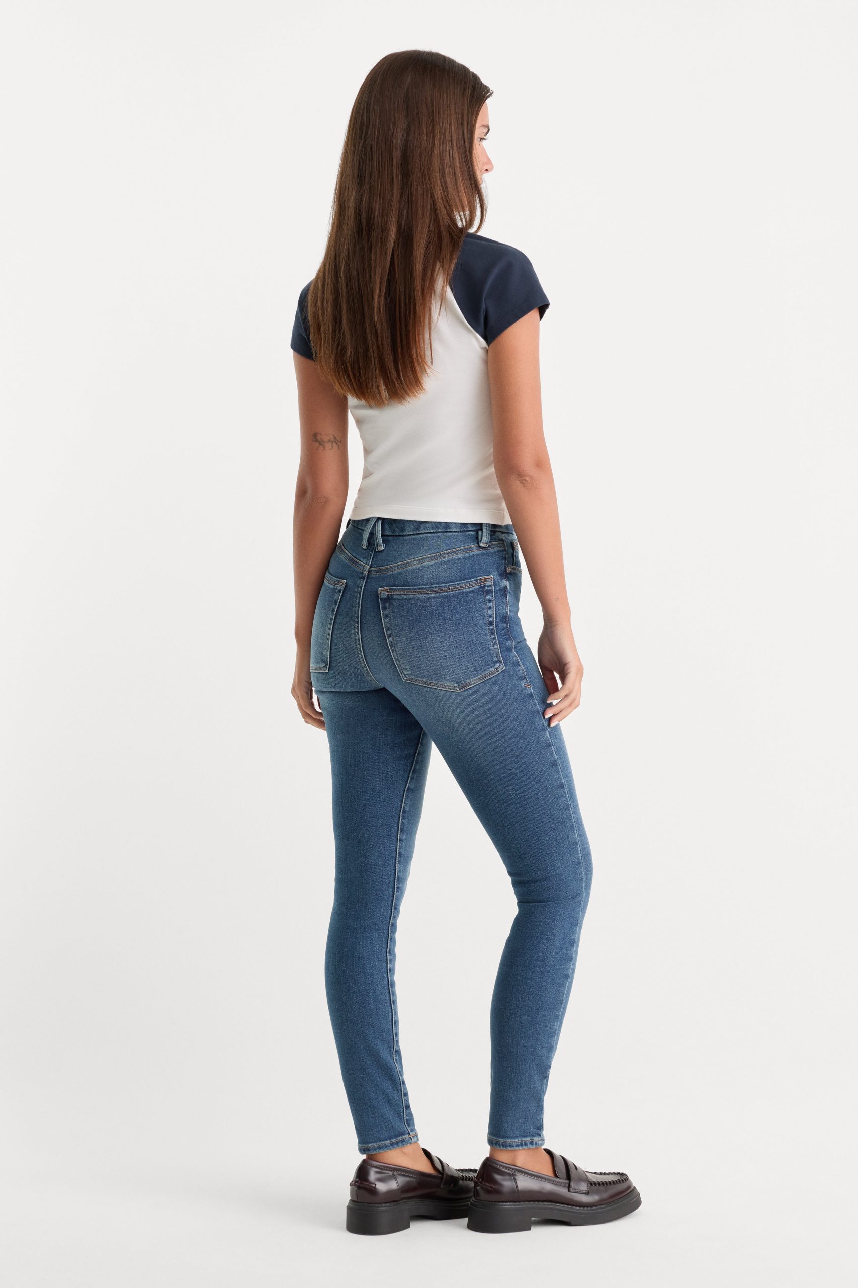 GOOD WAIST SKINNY COMPRESSION JEANS | INDIGO312 - Image 6