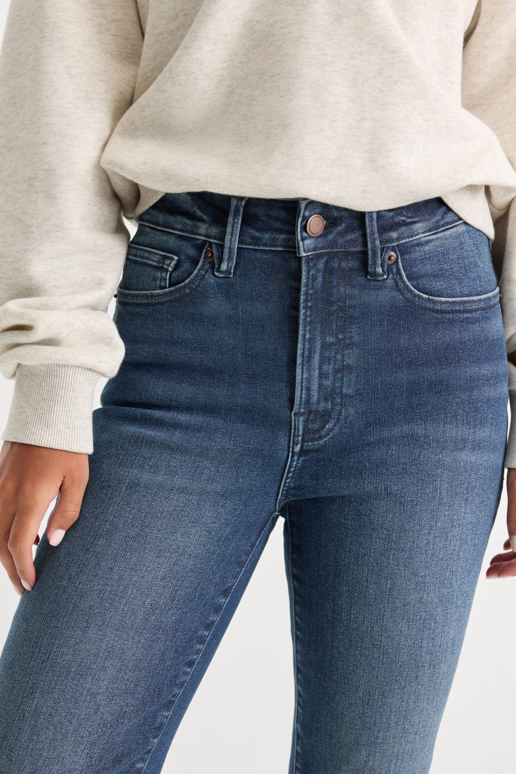 ALWAYS FITS GOOD LEGS STRAIGHT JEANS | INDIGO446 - Image 4