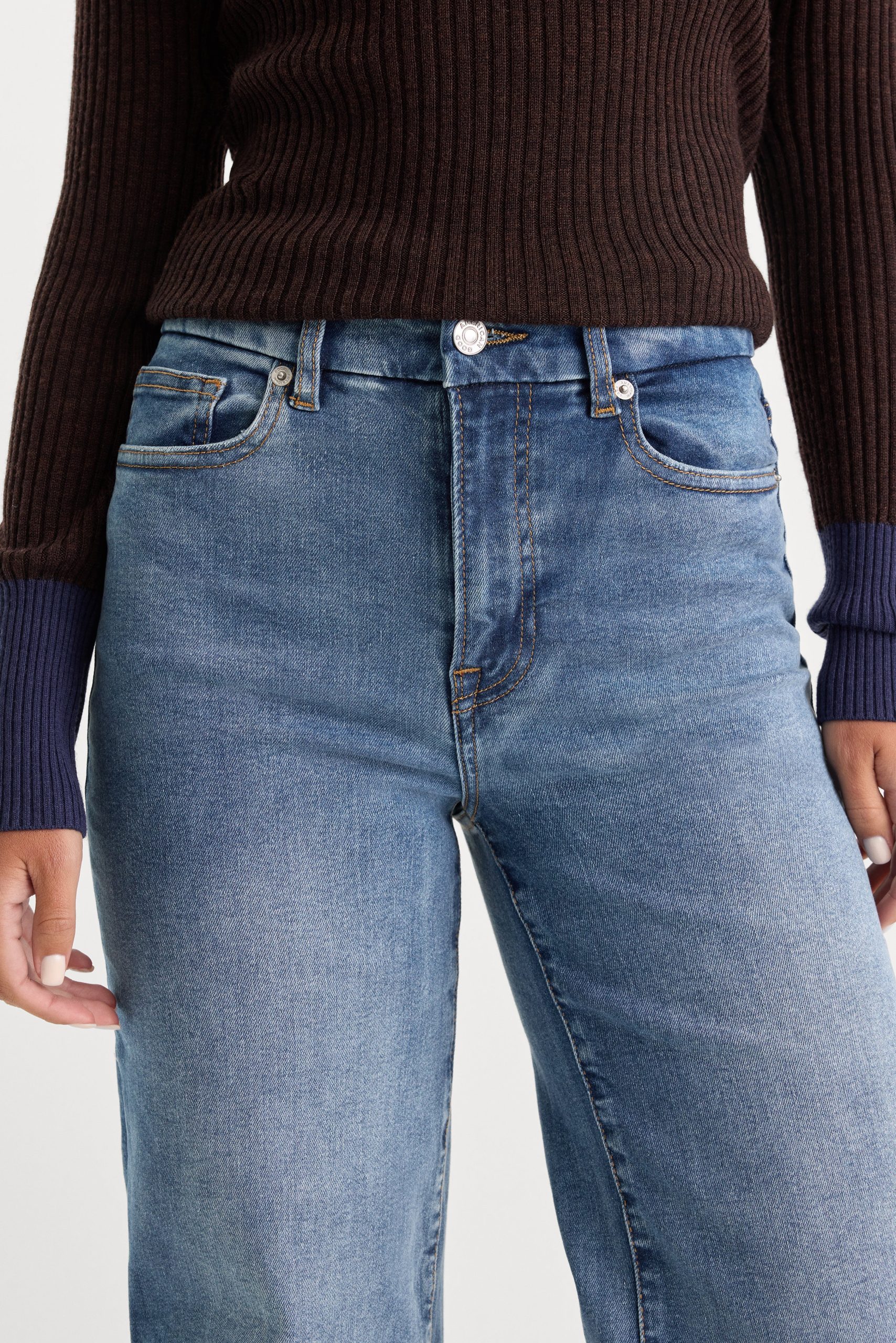 ALWAYS FITS SLIM PALAZZO JEANS | TAWNY - Image 3