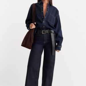 ALWAYS FITS SLIM PALAZZO JEANS | DENETHIC BLUE