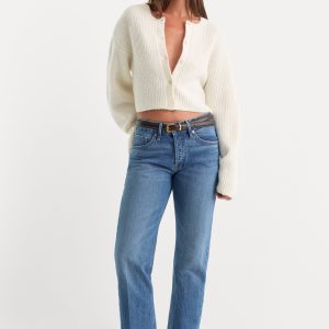 VINTAGE STRAIGHT ANKLE JEANS | INDIGO1222