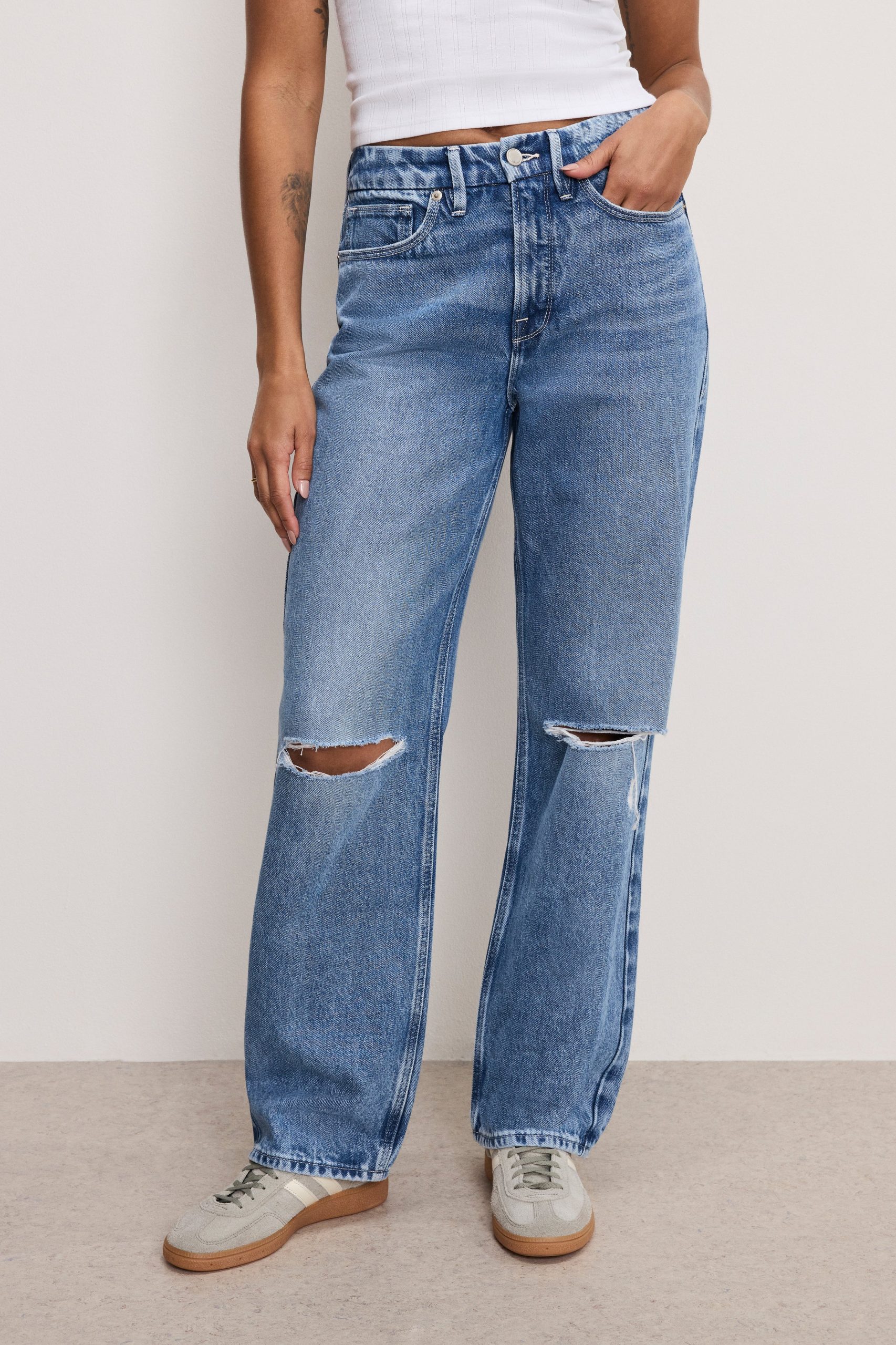 GOOD 90S RELAXED JEANS | INDIGO893 - Image 3