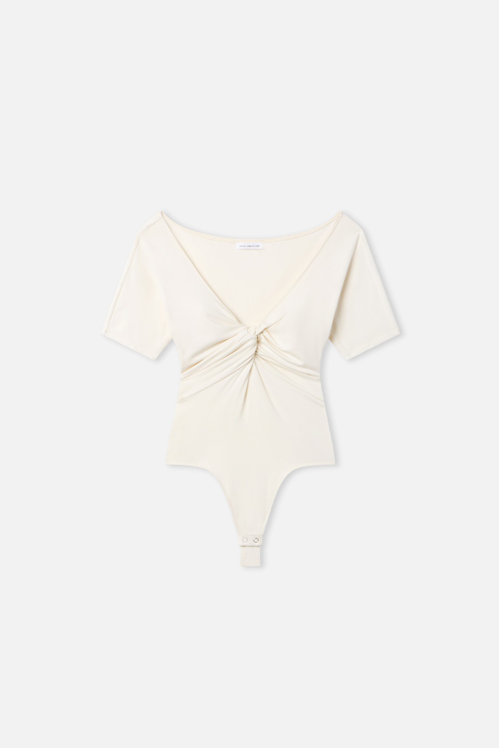 JERSEY TWIST FRONT BODYSUIT | ECRU003 - Image 6