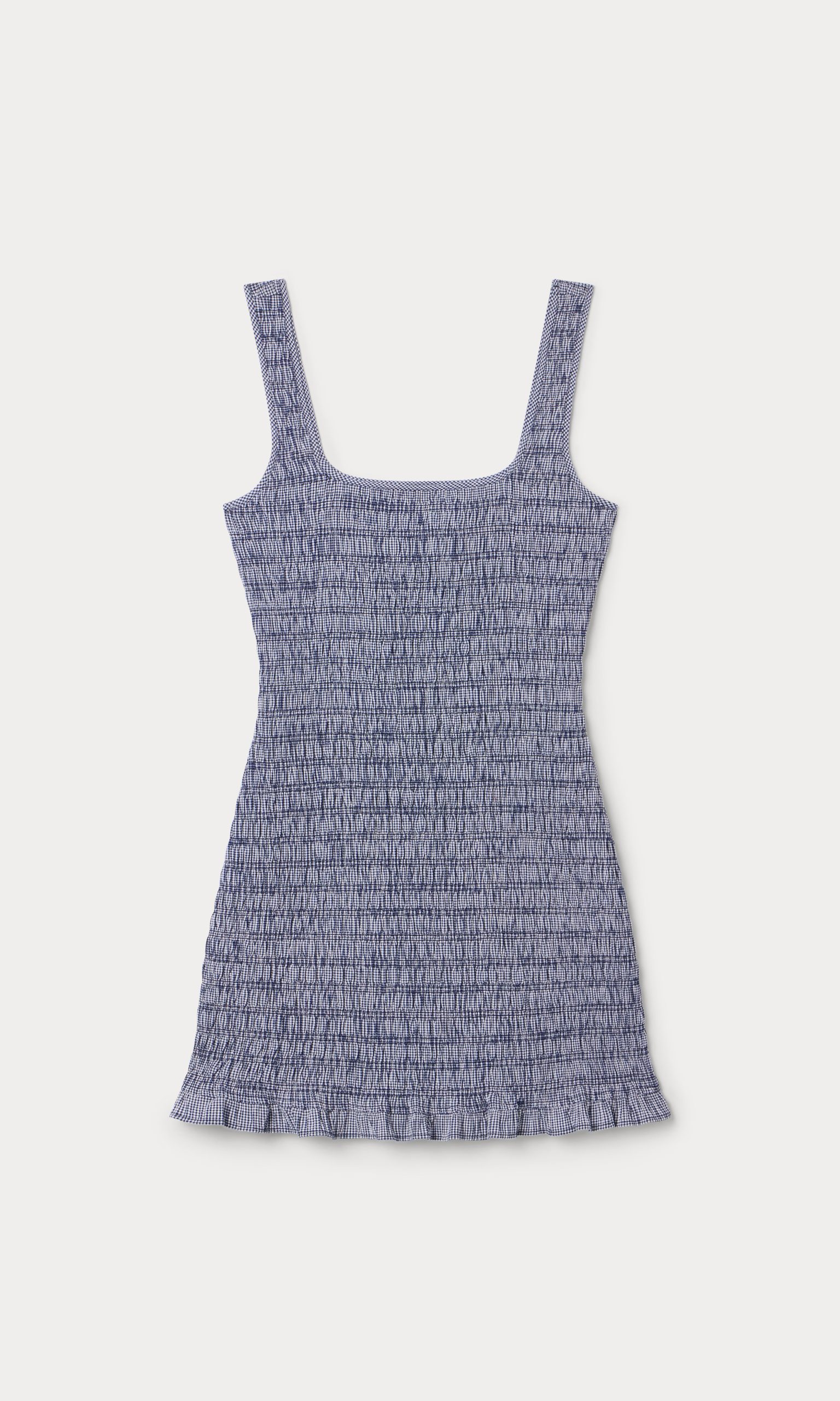 THE GARDEN DRESS | SHORE BLUE PLAID - Image 6
