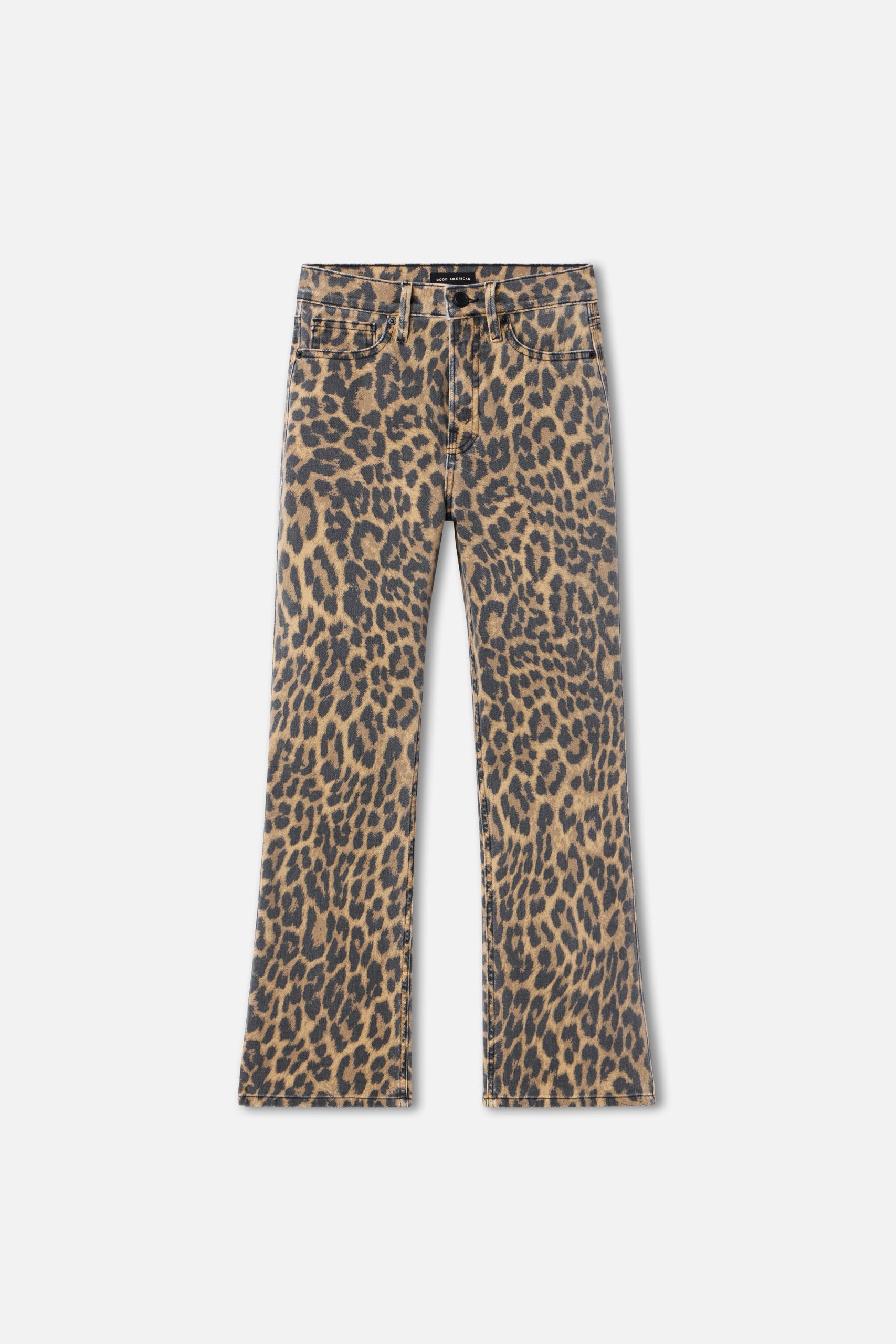 GOOD KICK FLARE LEOPARD JEANS | LUCKY LEOPARD001 - Image 6