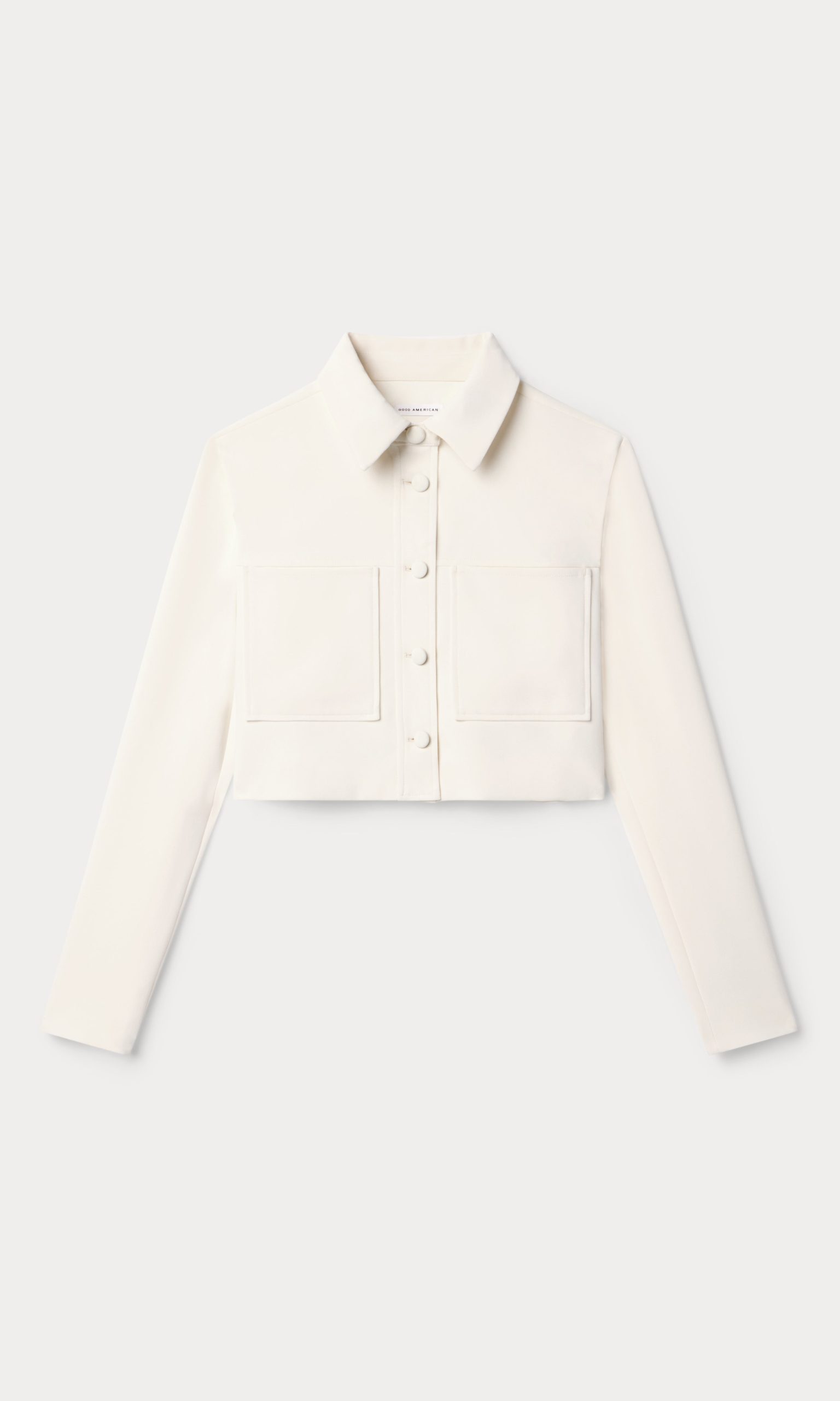 LUXE SUITING CROPPED JACKET | SOFT SHELL - Image 6