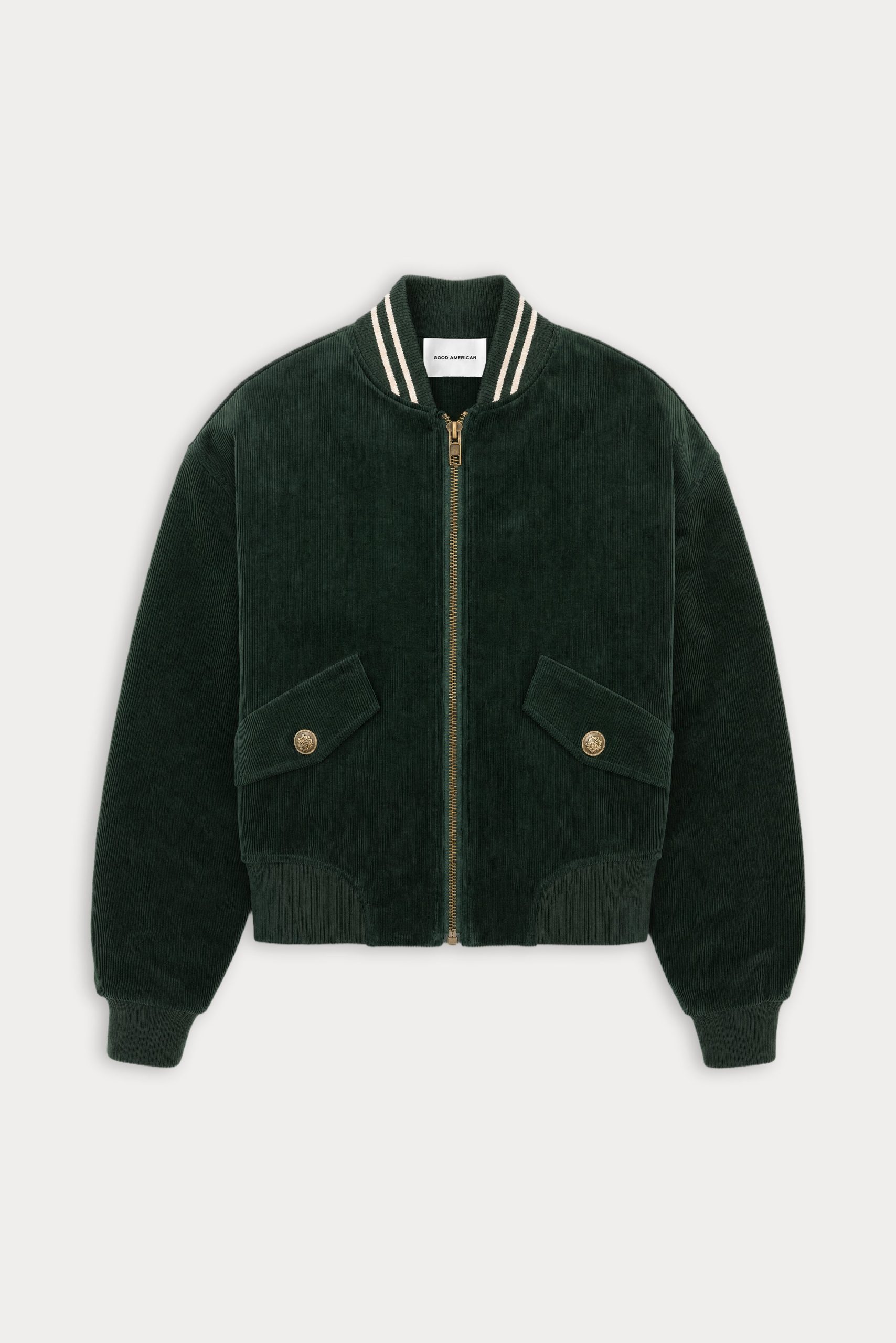 THE CORD VARSITY JACKET | FOREST GREEN - Image 6