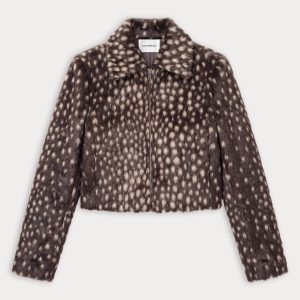 THE PONYHAIR SWING JACKET | DEEP CHOCOLATE FAWN