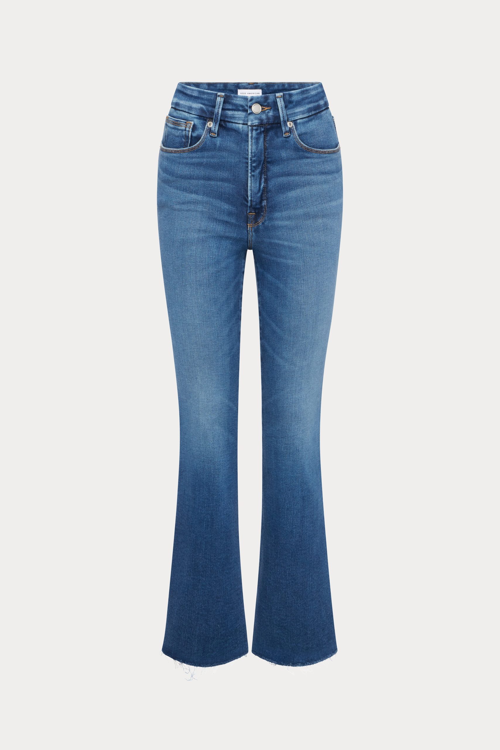 SOFT TECH GOOD LEGS CROPPED MINI BOOT JEANS|INDIGO818 - Image 7