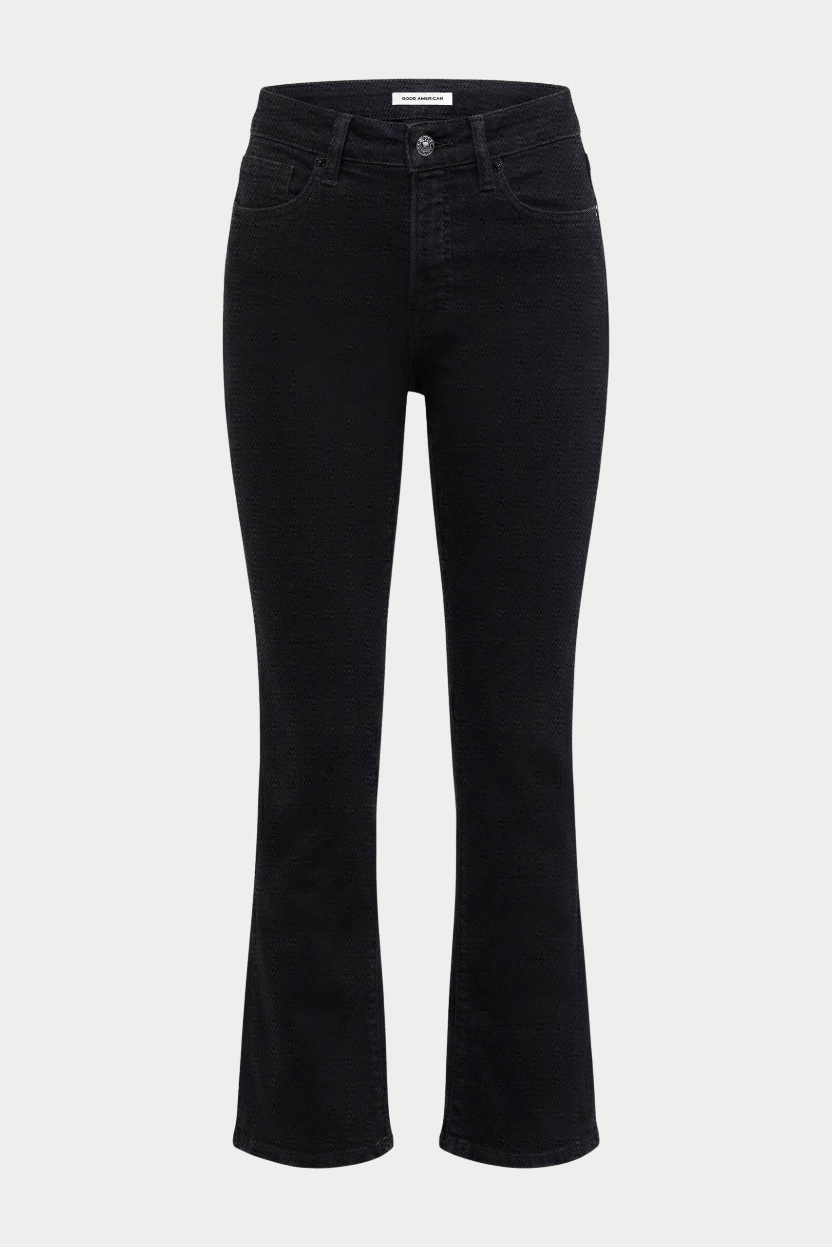 SOFT TECH GOOD PETITE STRAIGHT JEANS|BLACK001 - Image 7