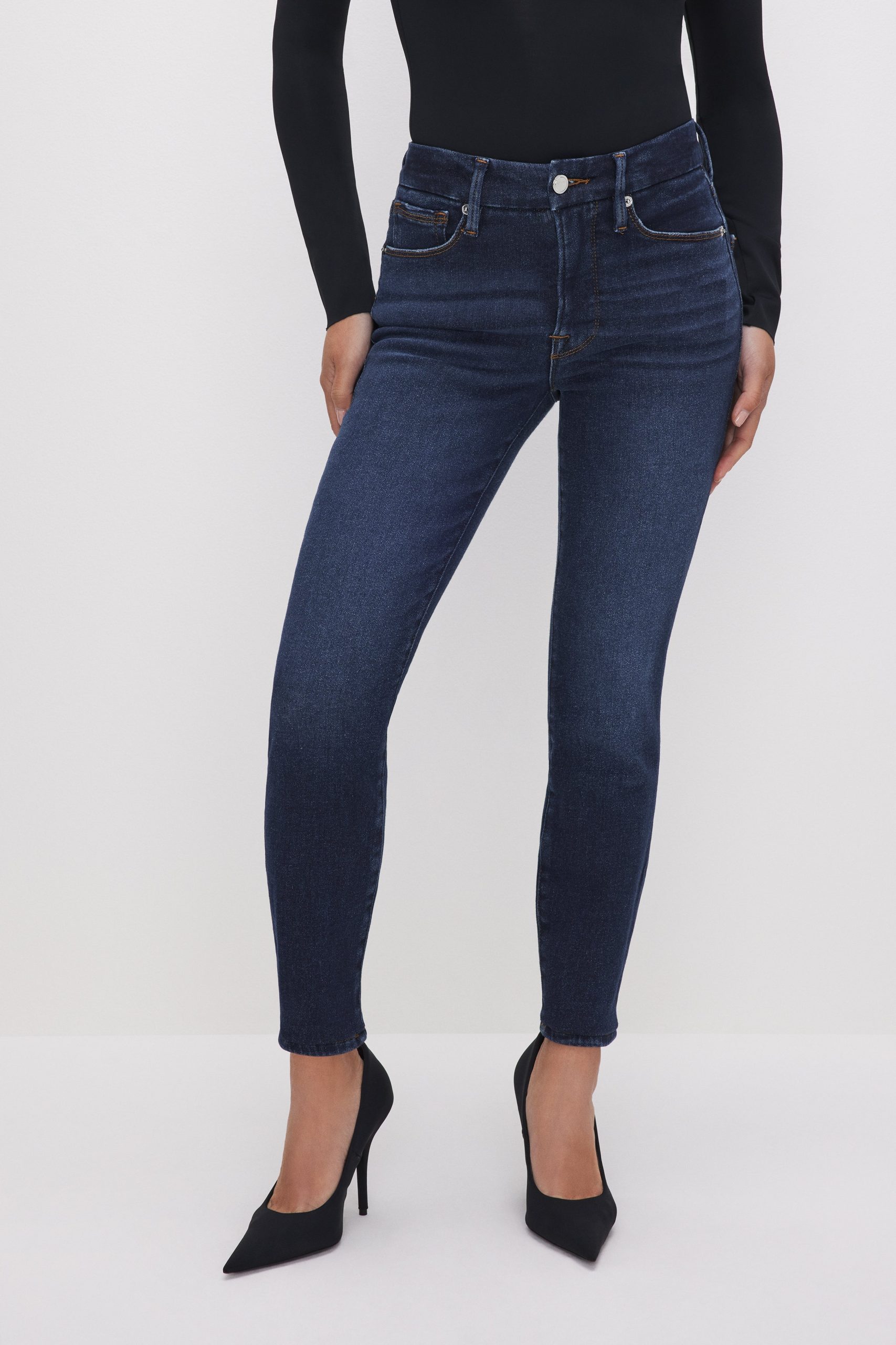 GOOD PETITE SKINNY JEANS | BLUE866 - Image 3