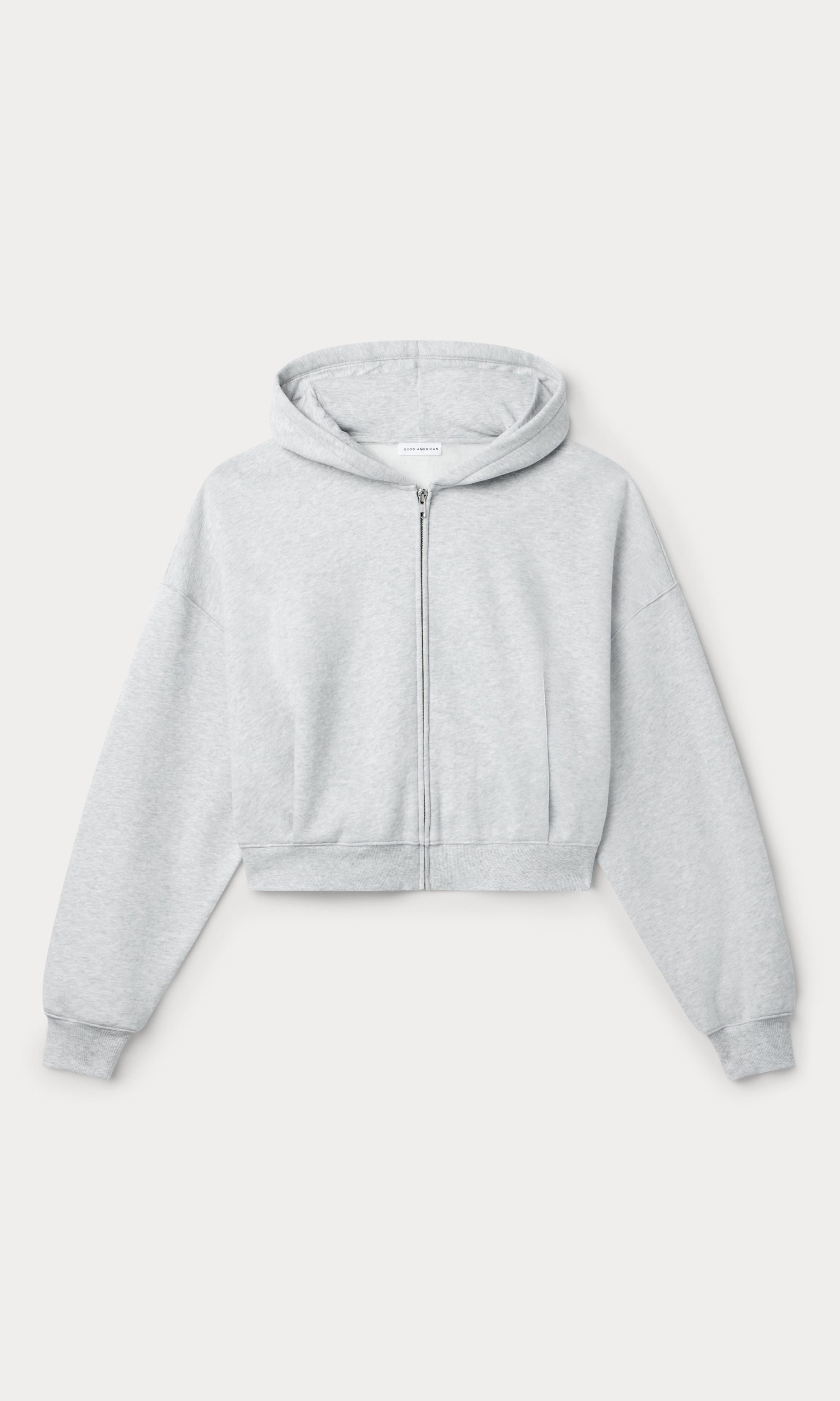 THE ZIP UP SWEATSHIRT | HEATHER GREY - Image 5