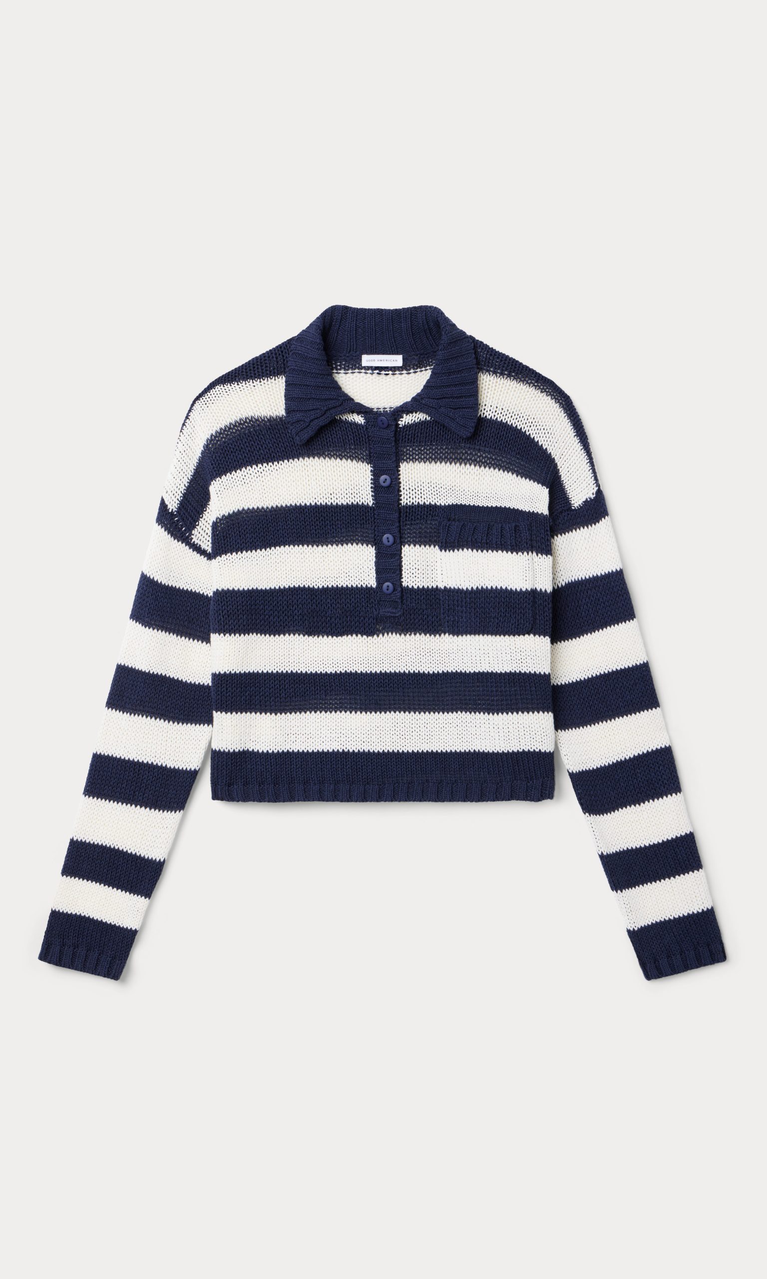 THE HARBOR SWEATER | HORIZON INK STRIPE - Image 6