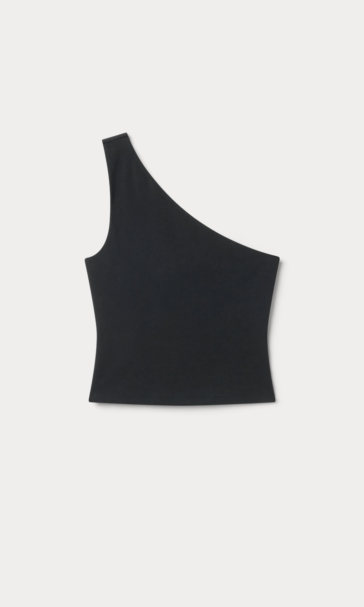 SUPER STRETCH ONE SHOULDER TANK | BLACK001 - Image 5