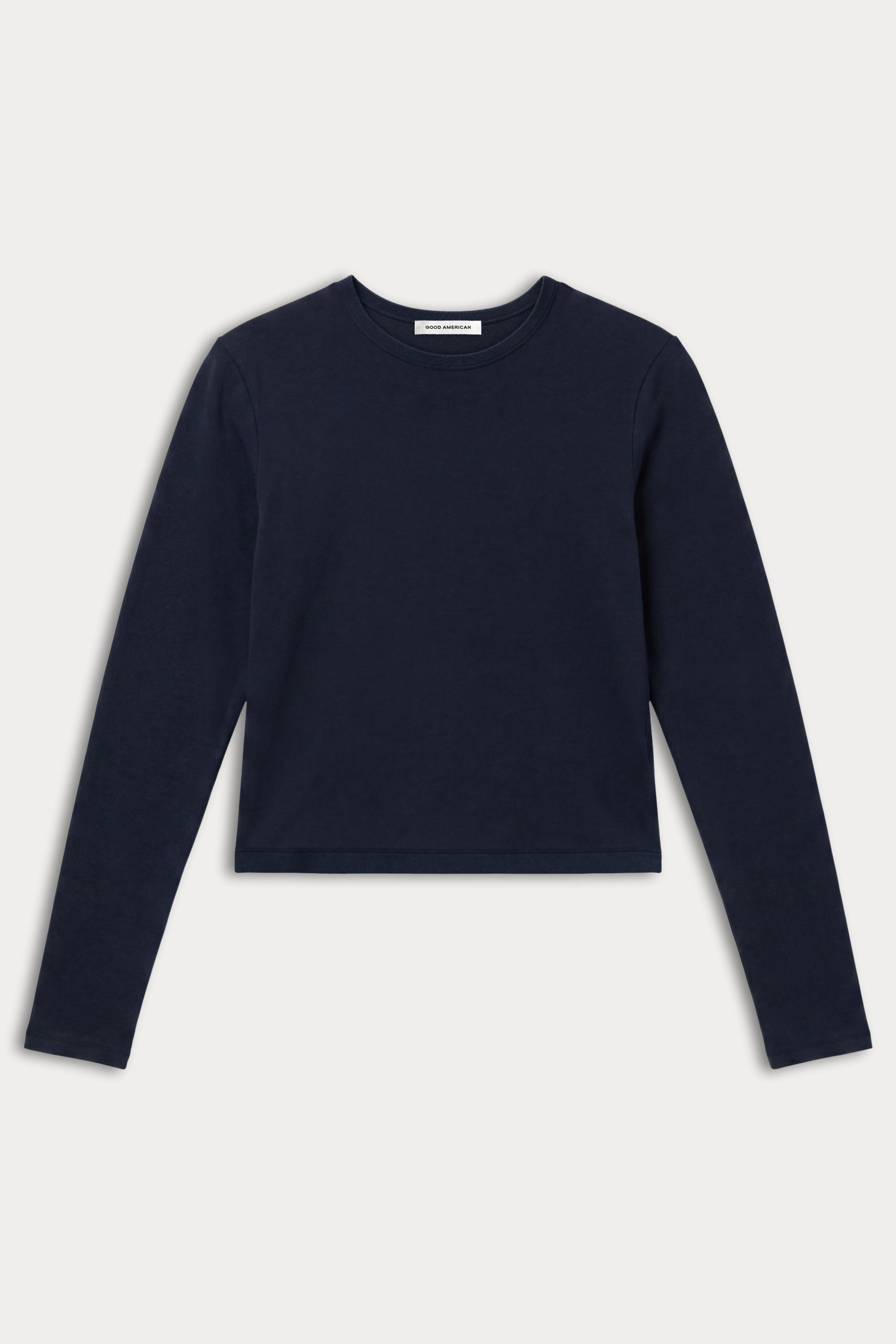 THE LONG SLEEVE BABY TEE | NEW NAVY - Image 5