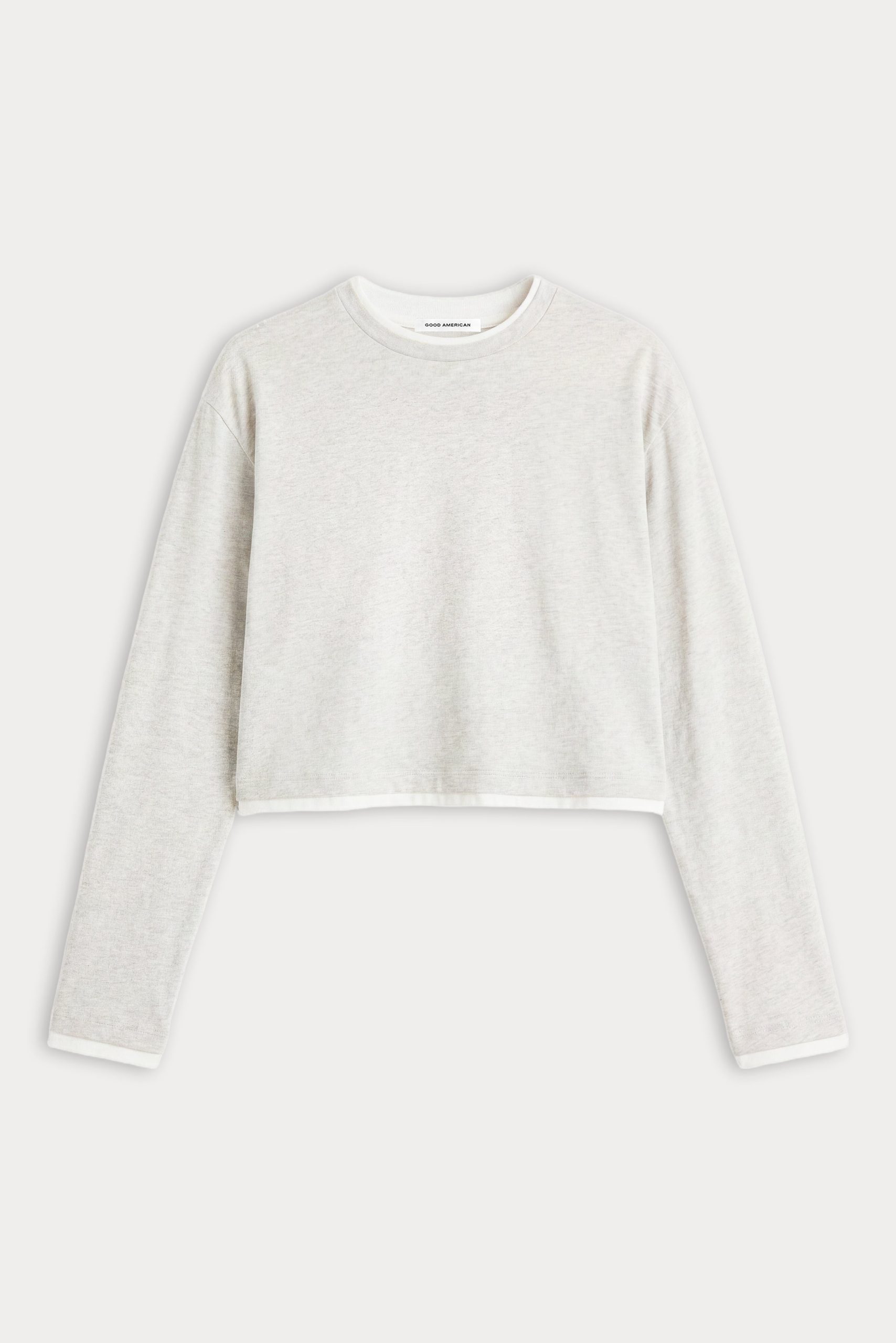THE LONG SLEEVE LAYERED TEE | VINTAGE GREY