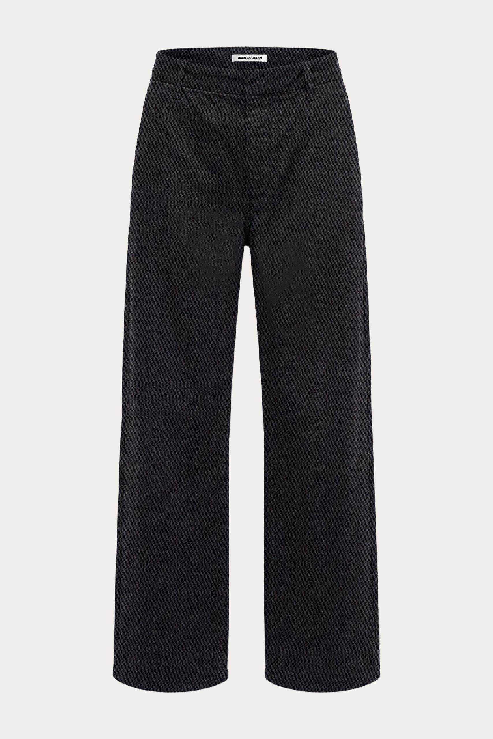 LOW SLUNG BAGGY TROUSER | BLACK - Image 7