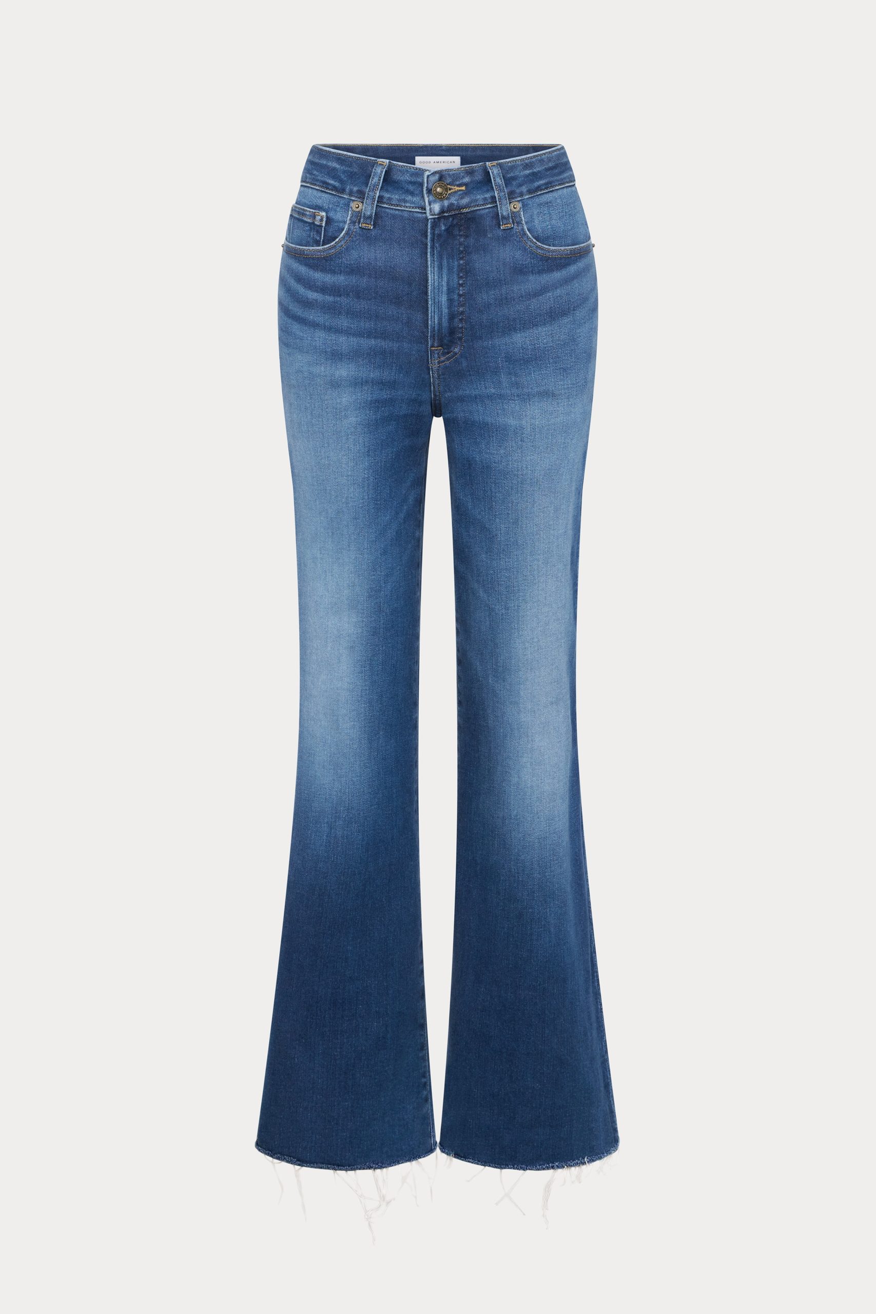 SOFT TECH GOOD WAIST PALAZZO ANKLE JEANS | INDIGO1233 - Image 7