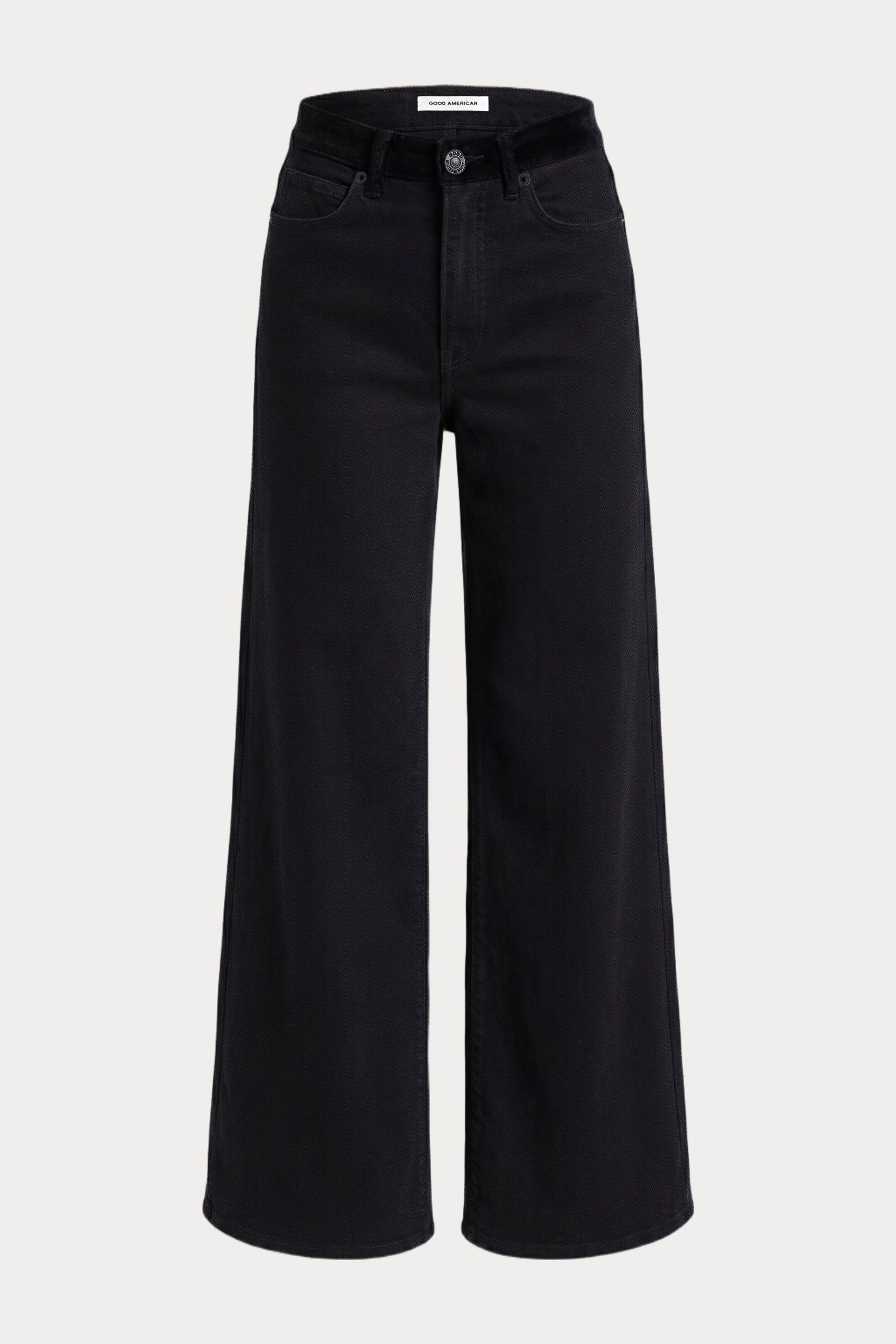 GOOD WAIST PALAZZO JEANS | BLACK001 - Image 8