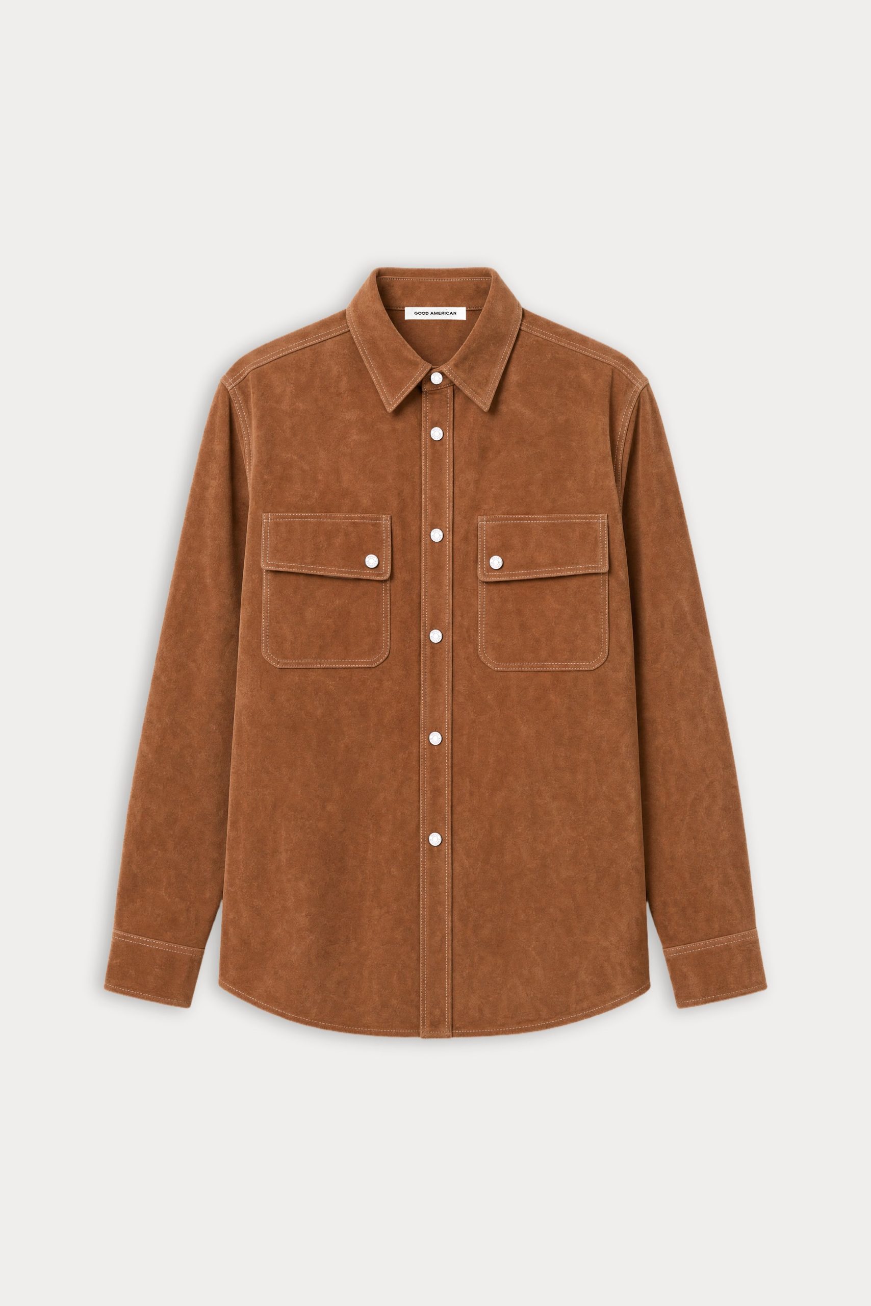 THE BETTER THAN SUEDE OVERSHIRT | CAFE CLAY - Image 6