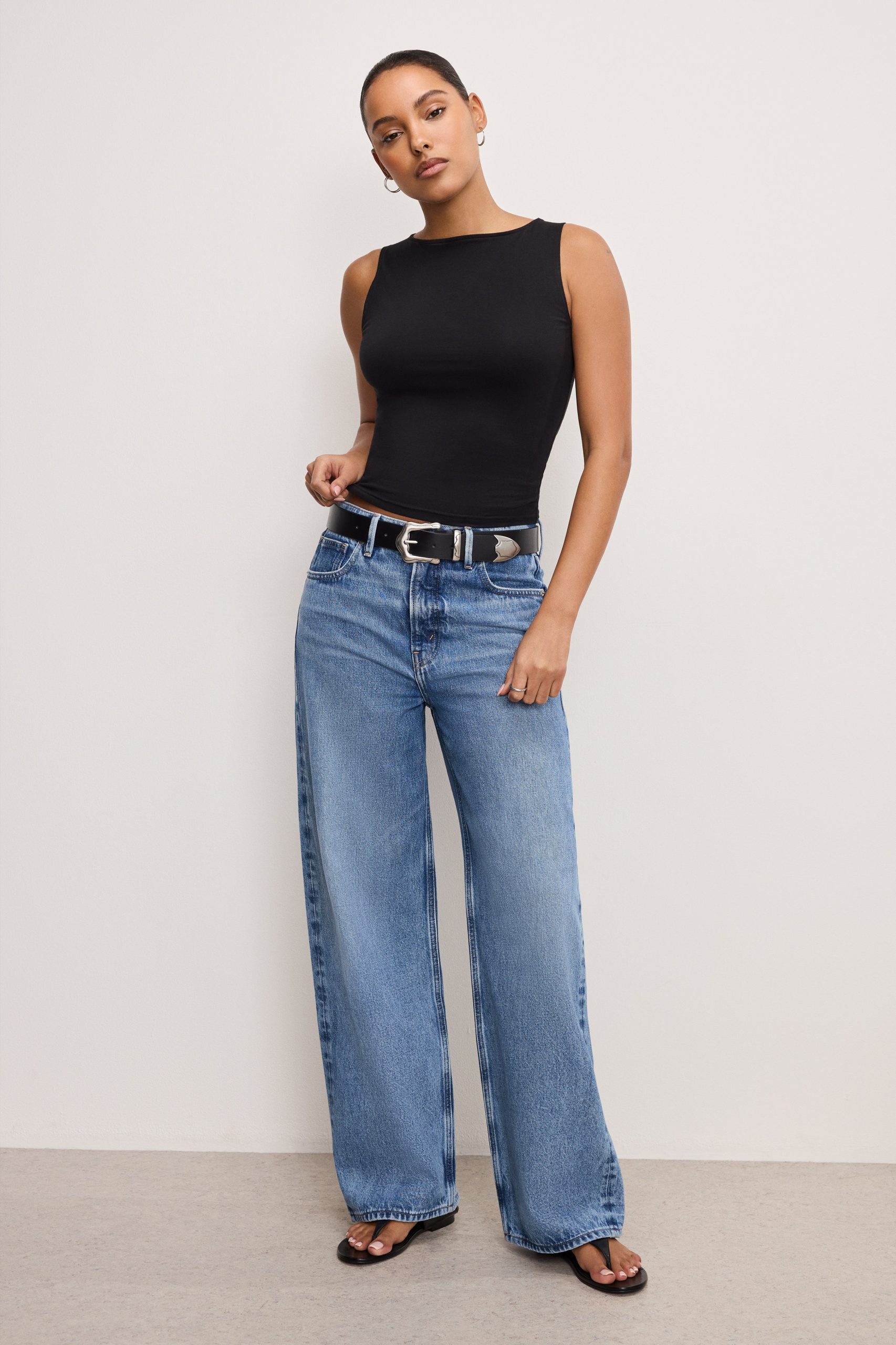 CLASSIC WESTERN BELT | BLACK001 - Image 3