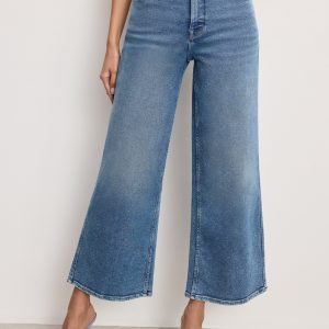 GOOD SKATE WIDE CROPPED JEANS | BLUE541