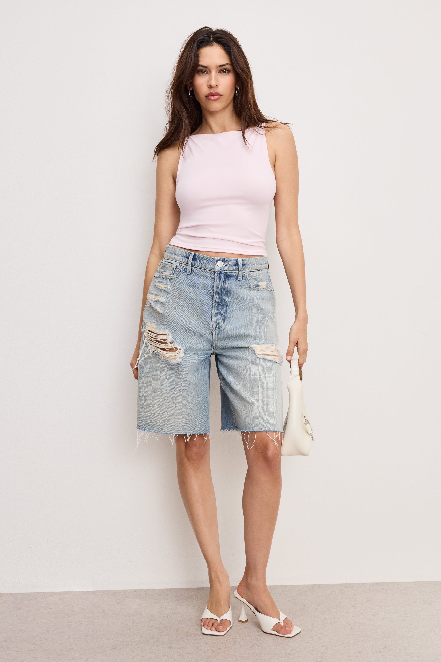 WEIGHTLESS SLEEVELESS TANK | COTTON CANDY PINK003 - Image 3