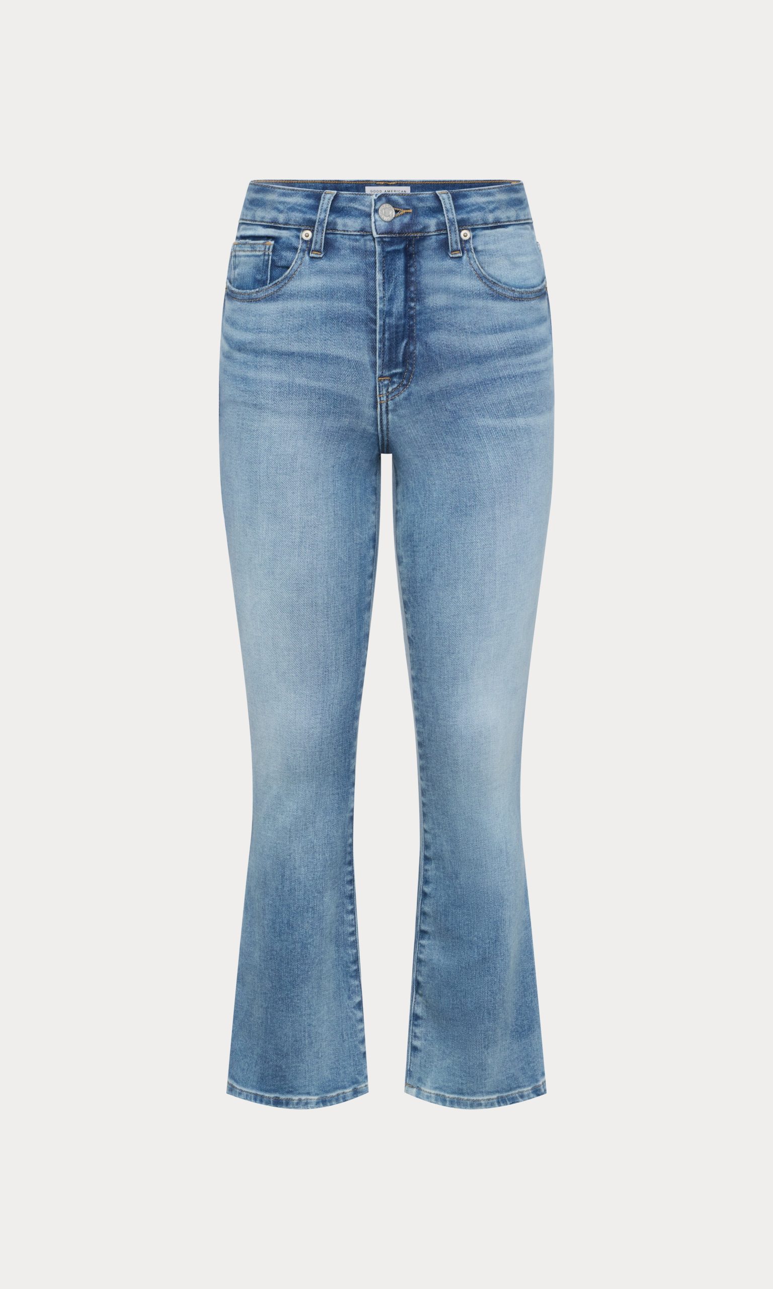 SOFT TECH GOOD LEGS CROP MINI BOOT JEANS| INDIGO1293 - Image 7